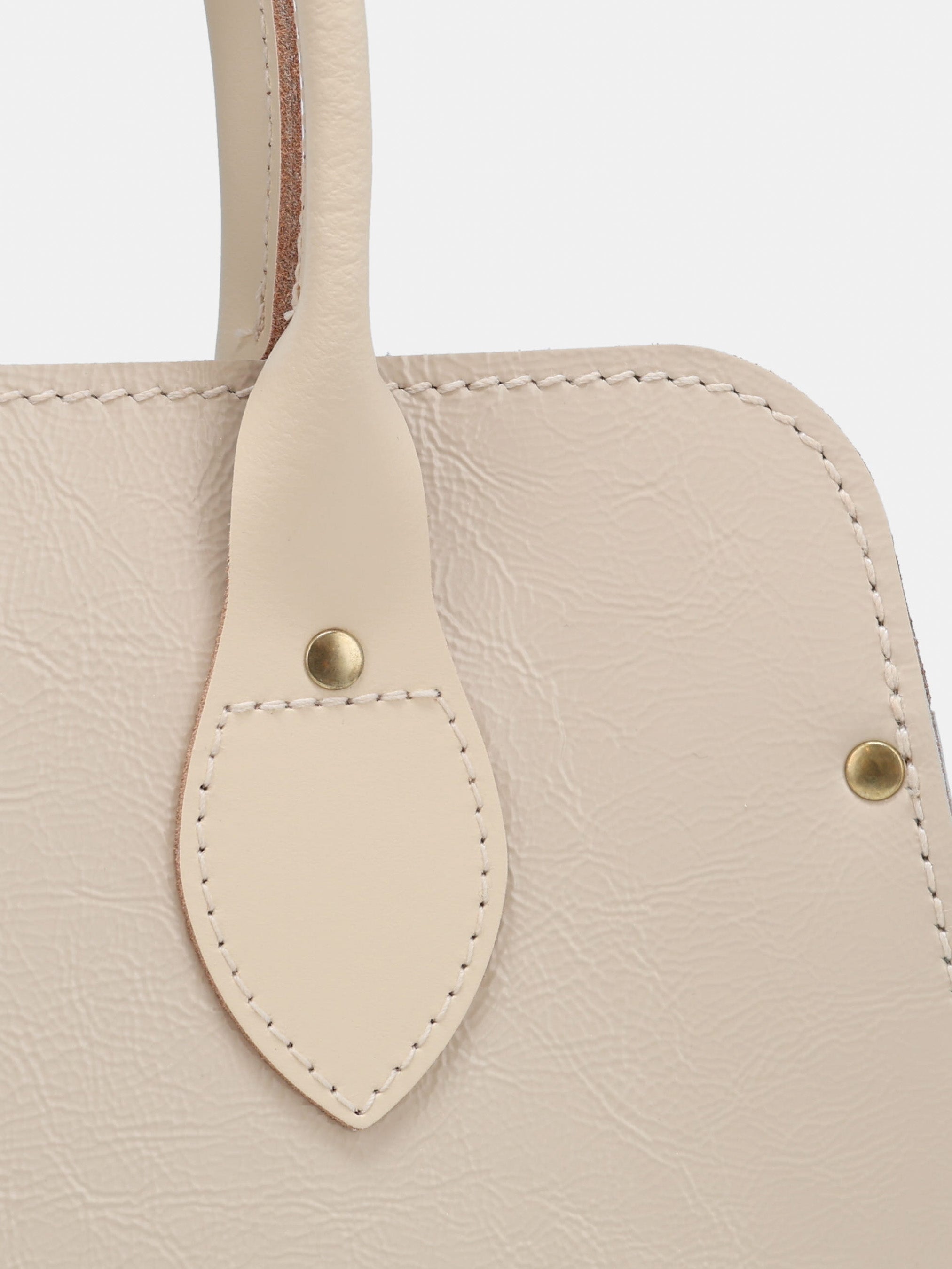 The Mini Work Bag - Vanilla Patent