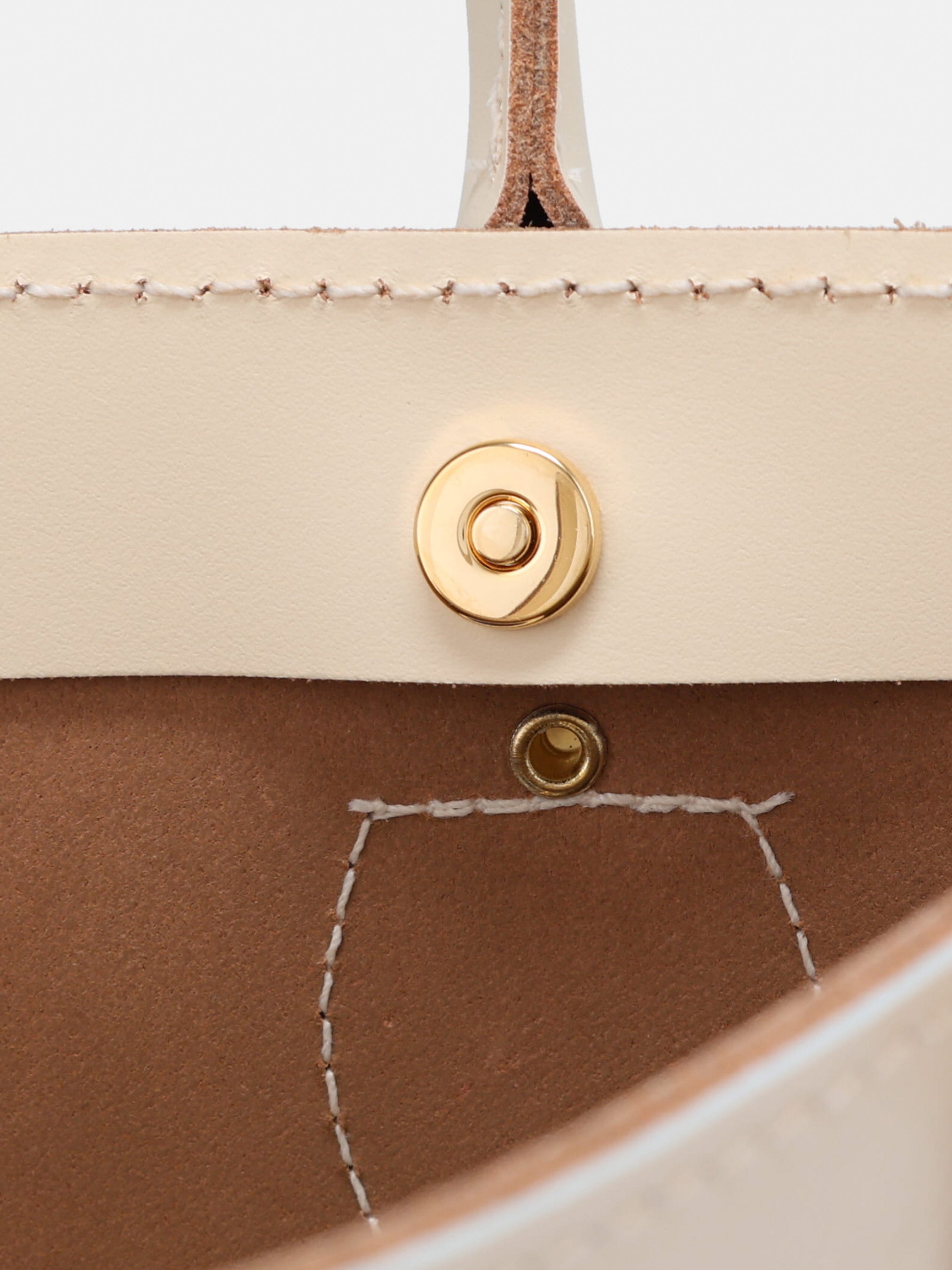 The Mini Work Bag - Vanilla Patent