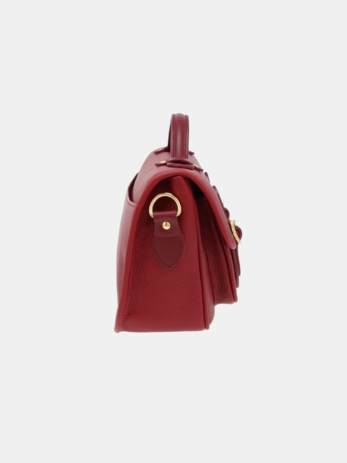 The Soft Satchel - Cherry Red