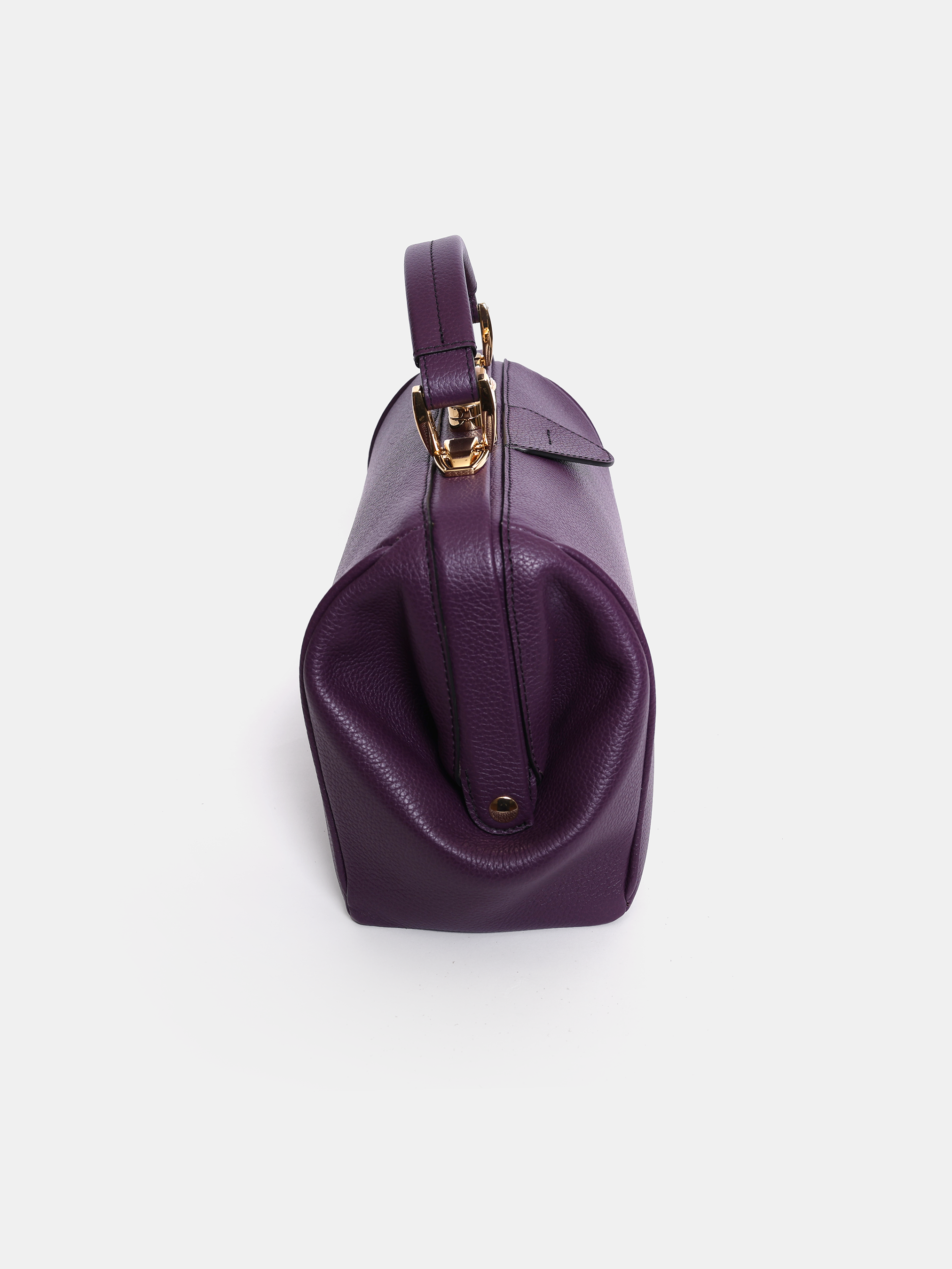 Sophie Purple Leather Top-Handle Bag | Cambridge Satchel