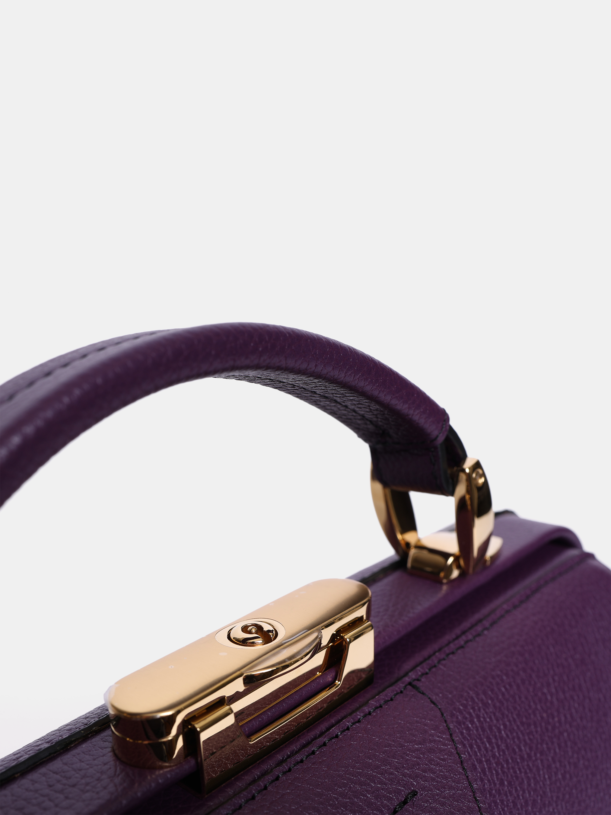 The Sophie - Violet Calf Grain