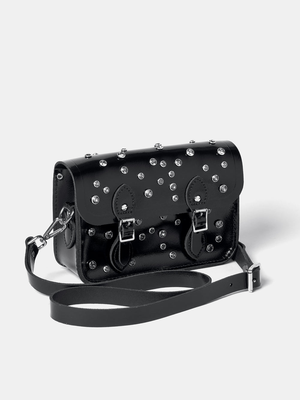 The Little One - High Shine Black with Swarovski® Crystals