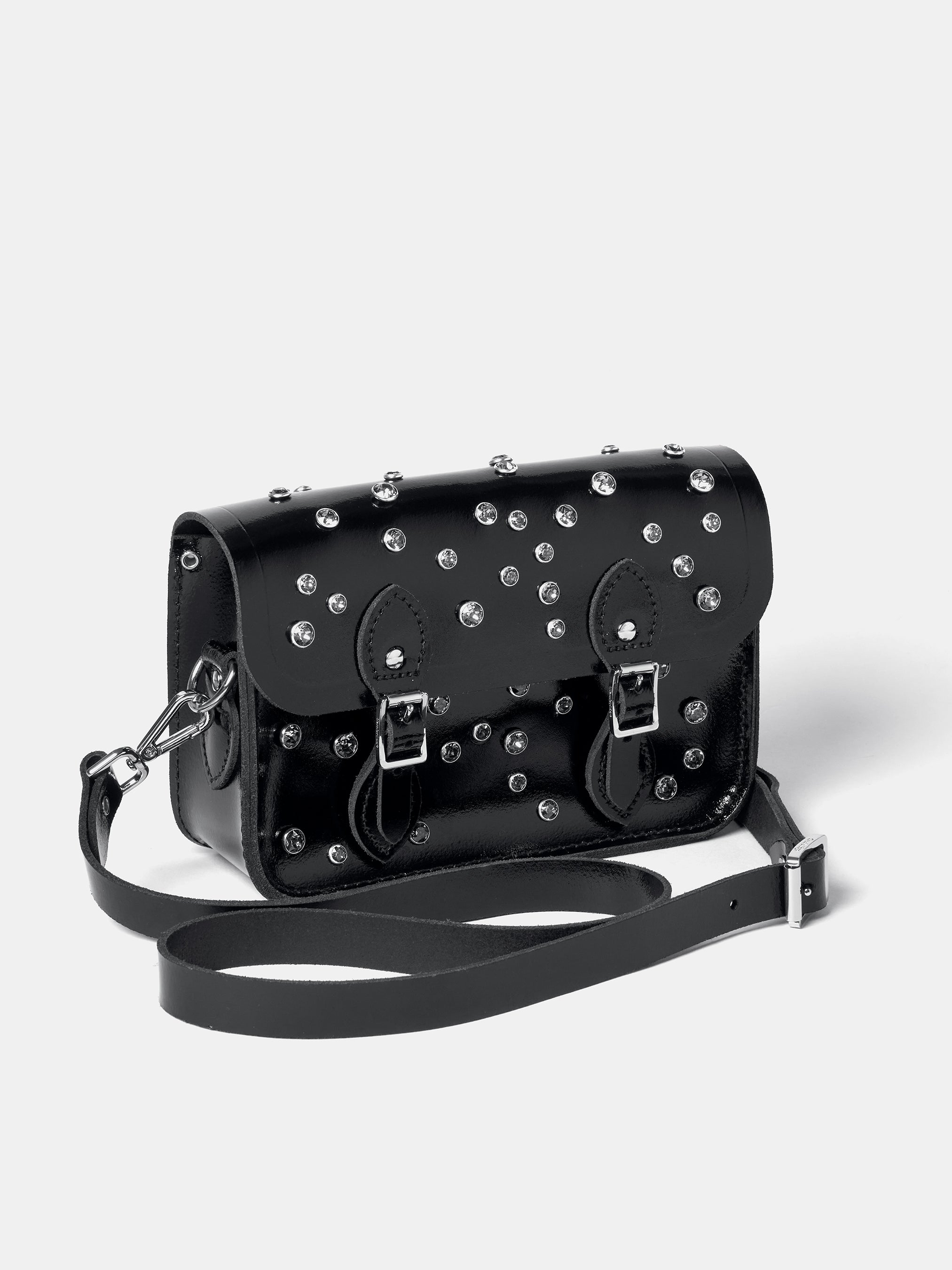 The Little One - High Shine Black with Swarovski® Crystals