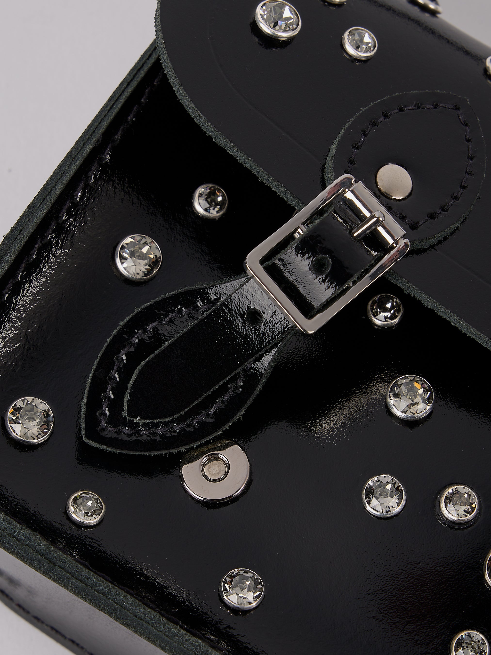 The Little One - High Shine Black with Swarovski® Crystals