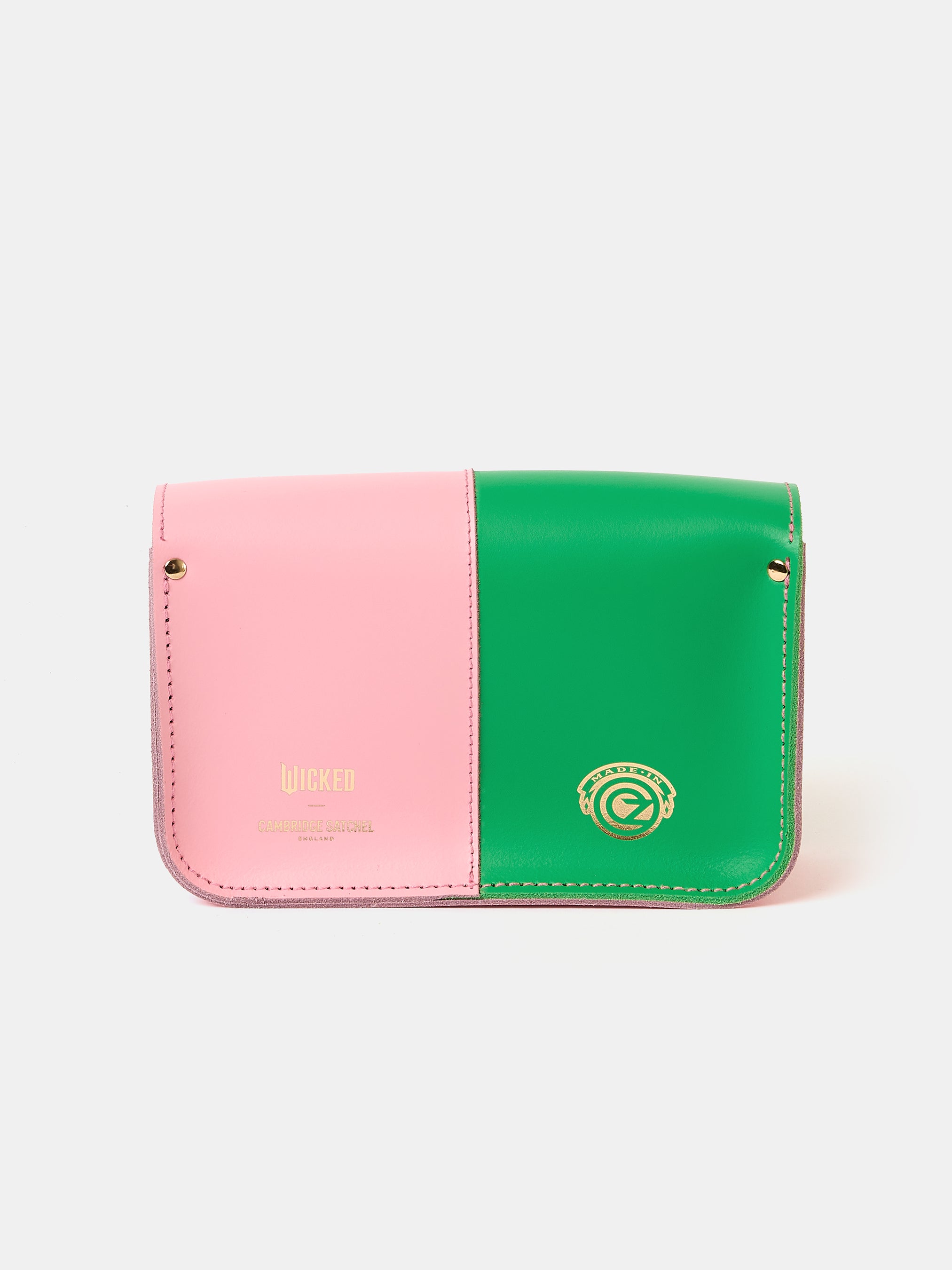 Little Satchel - Wicked Green and Popular Pink | Cambridge Satchel