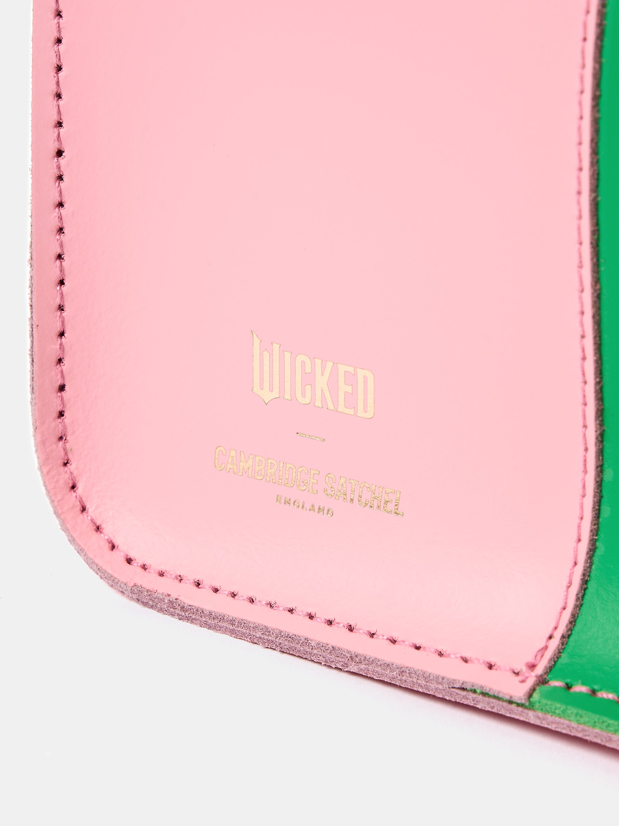 Little Satchel - Wicked Green and Popular Pink | Cambridge Satchel