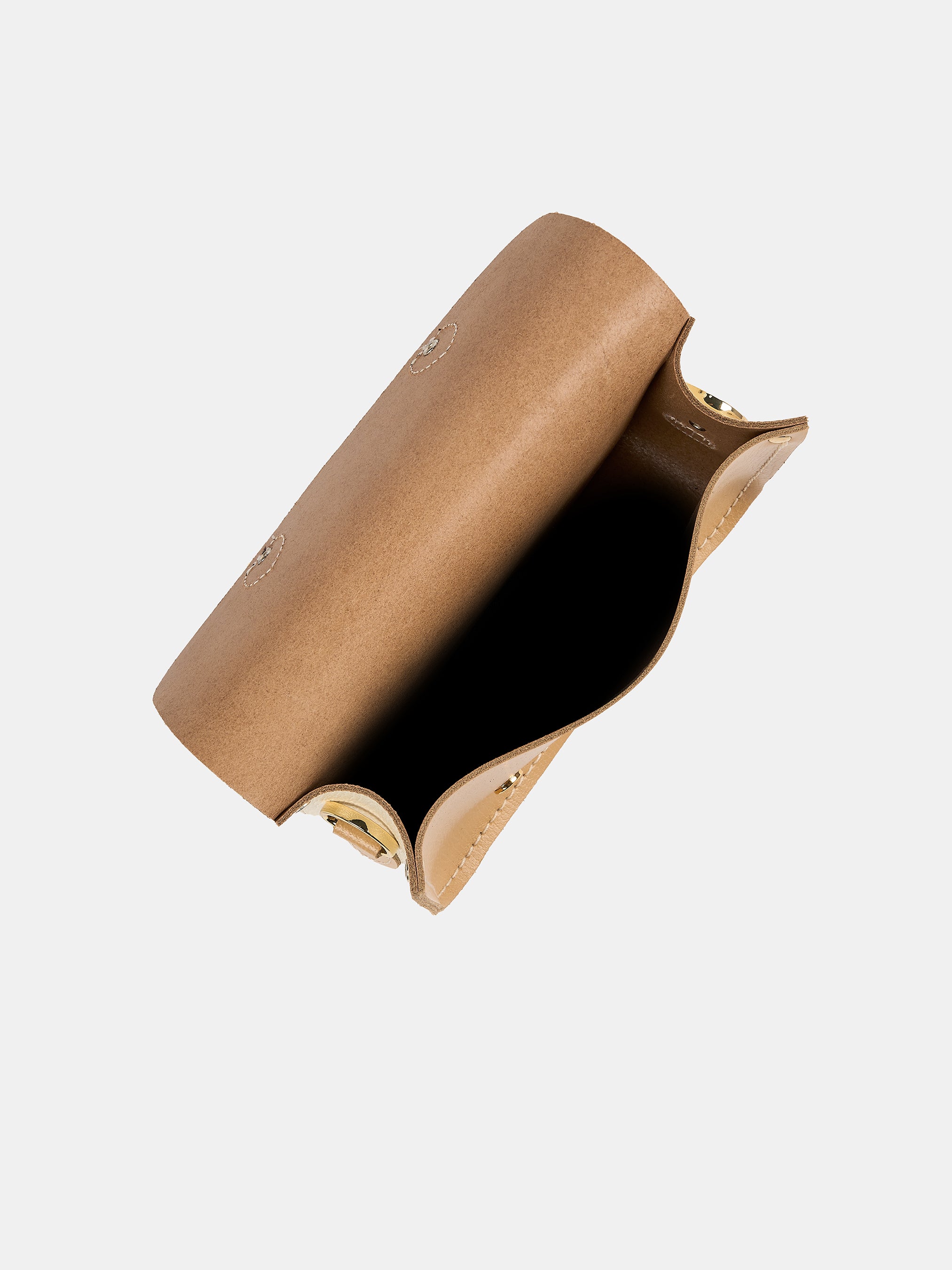 The Little One - Walnut, Sheepskin & Natural Goat Grain