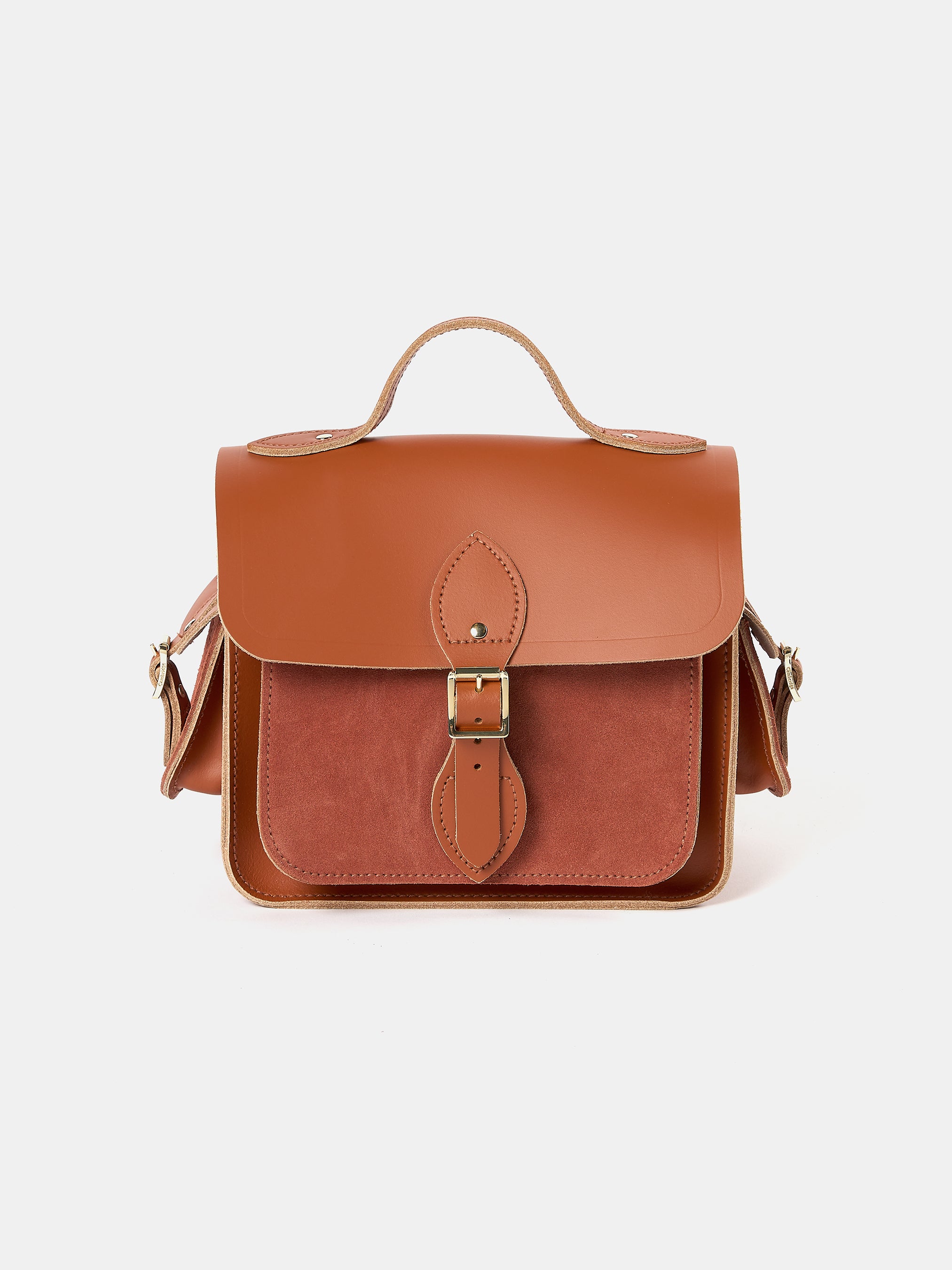 The Traveller - Cinnamon with Suede