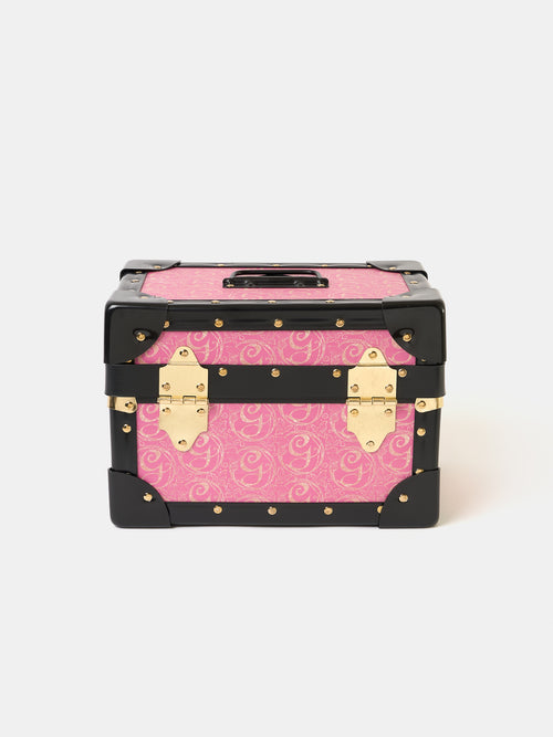 The Mini Trunk - Popular Pink with 'G' Repeat Print