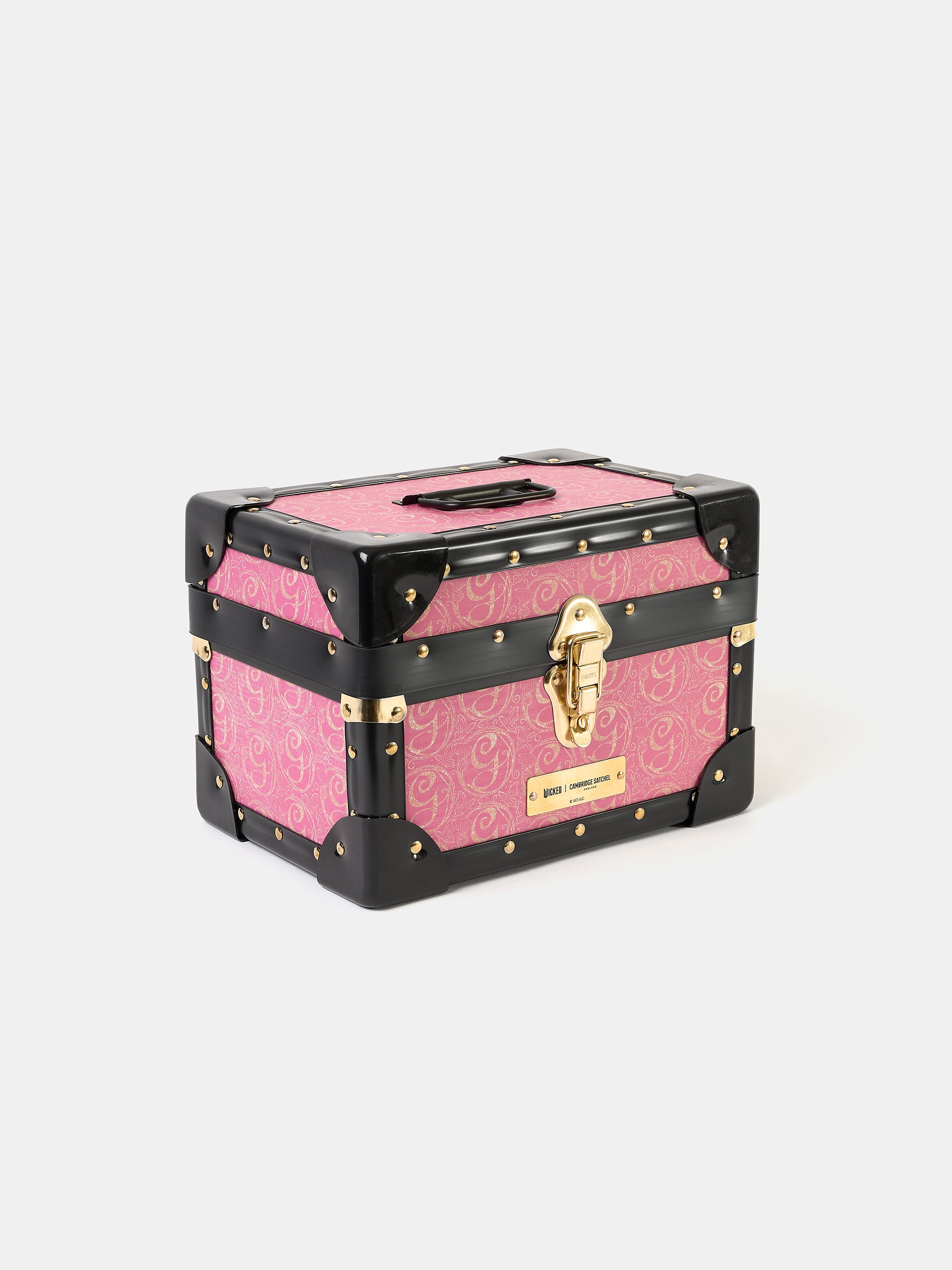 The Mini Trunk - Popular Pink with 'G' Repeat Print
