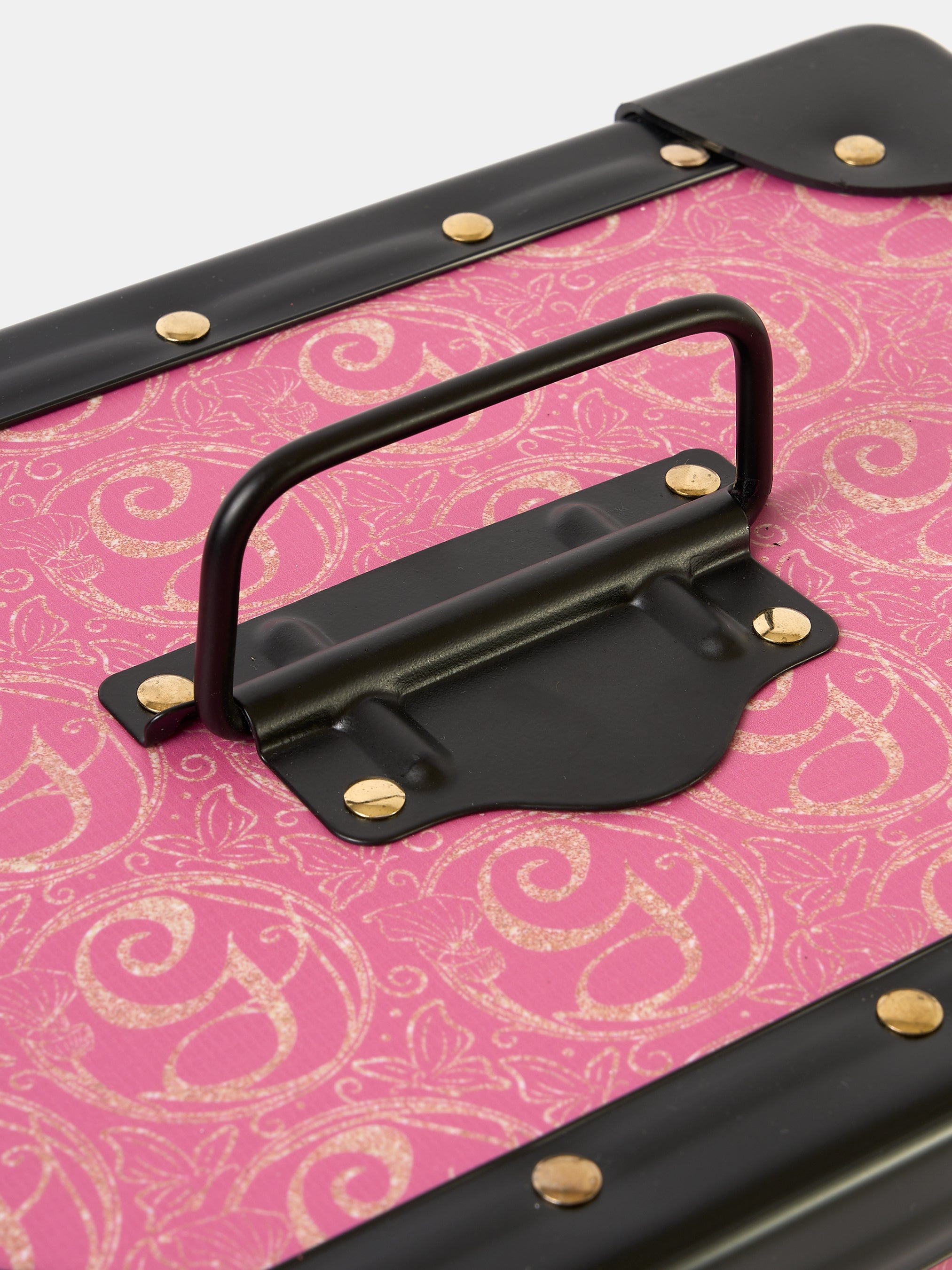The Mini Trunk - Popular Pink with 'G' Repeat Print