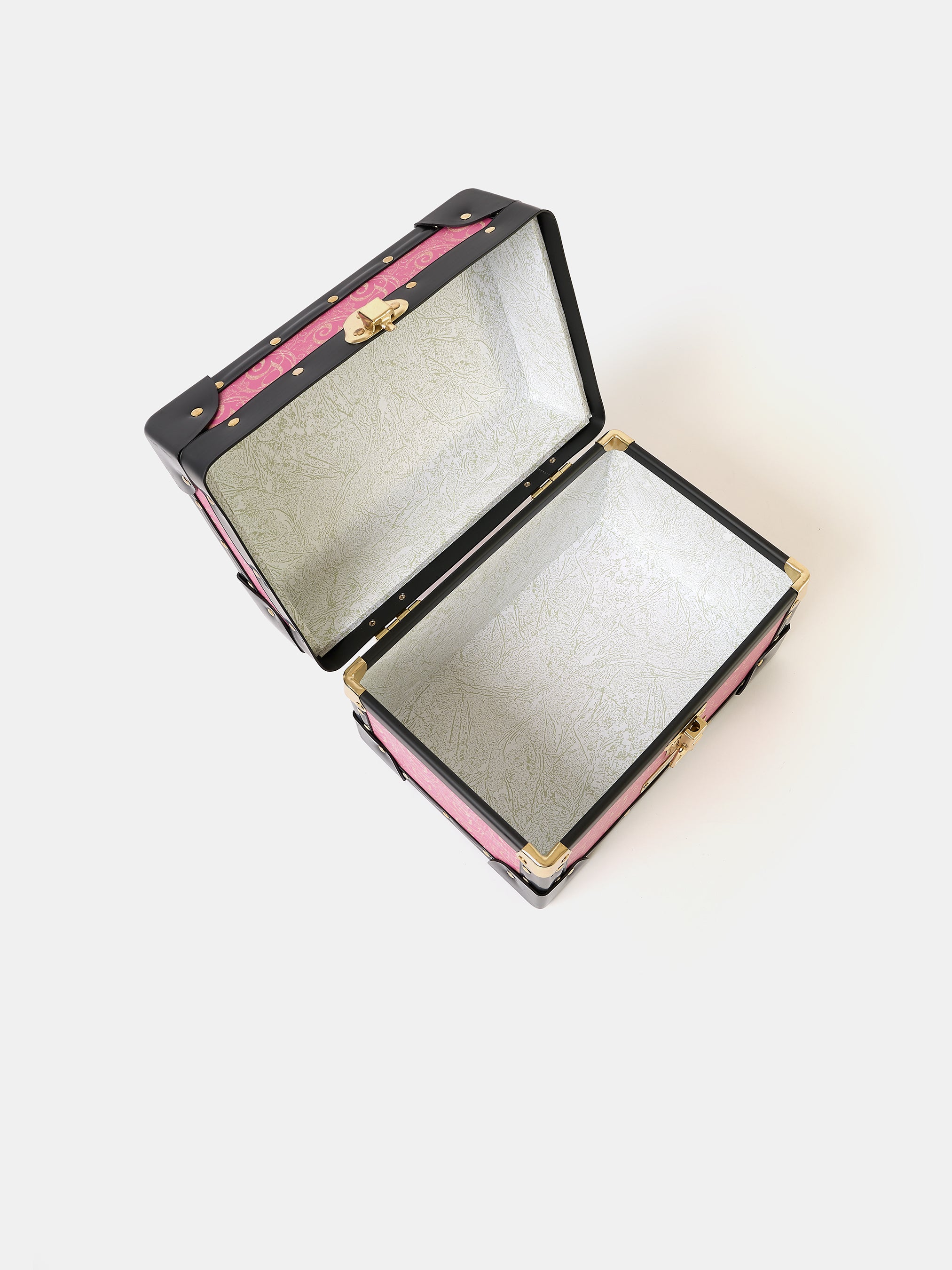 The Mini Trunk - Popular Pink with 'G' Repeat Print