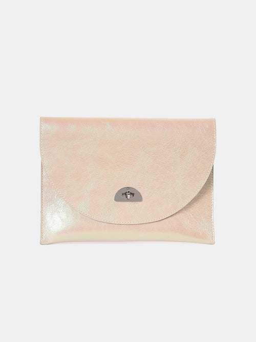 The Twist Lock Pouch - Iridescent Pearl