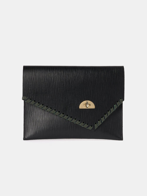 The Twist Lock Pouch - Black 1914 Grain