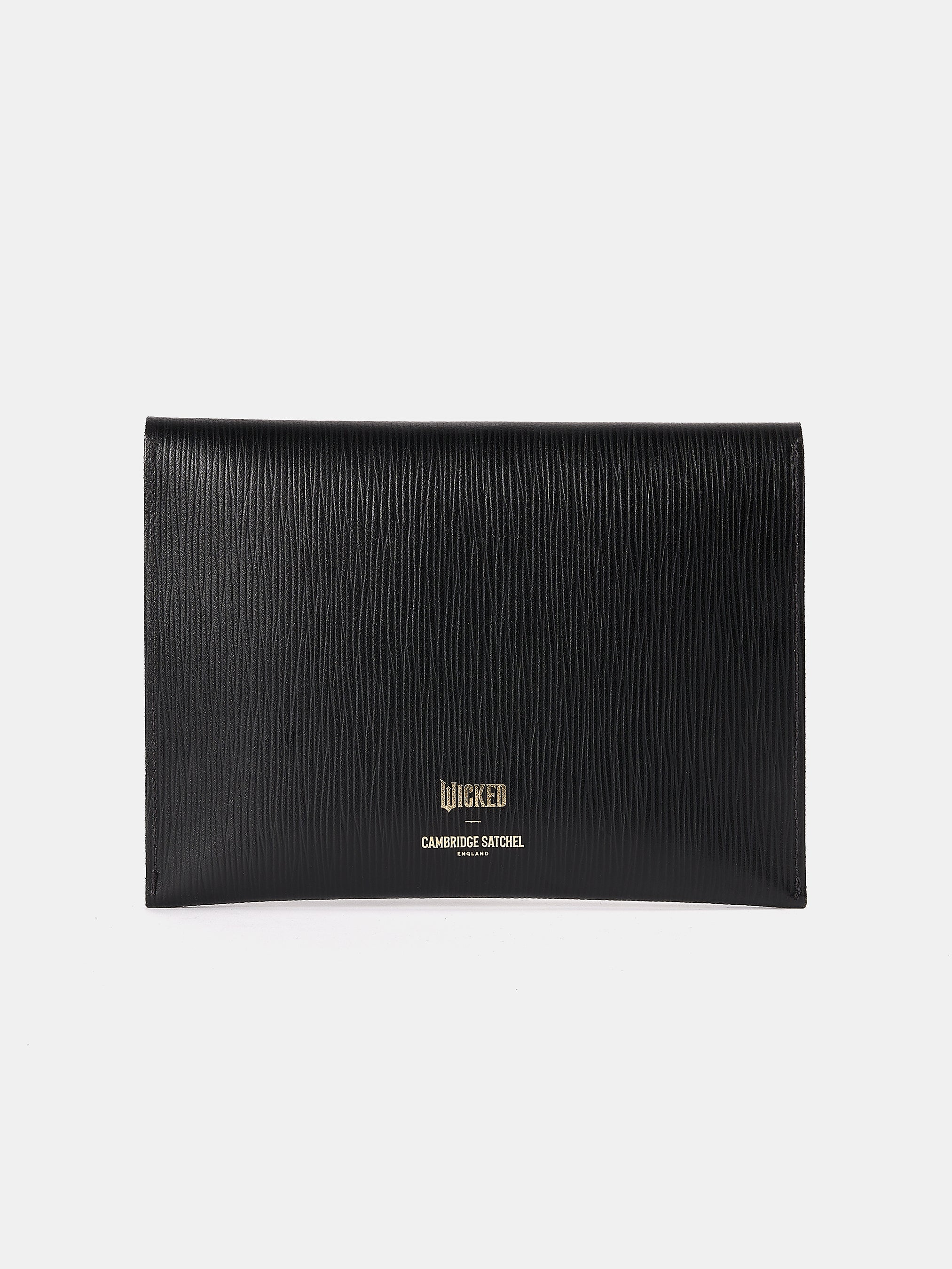 The Twist Lock Pouch - Black 1914 Grain | Wicked For Good x
