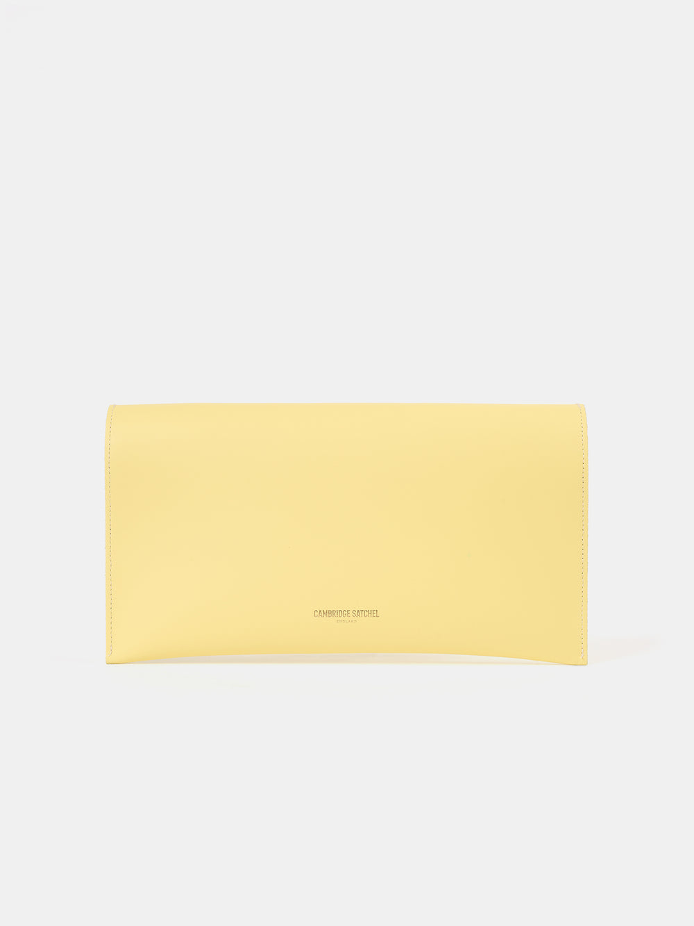 The Oversized Twist Lock Pouch - Lemon