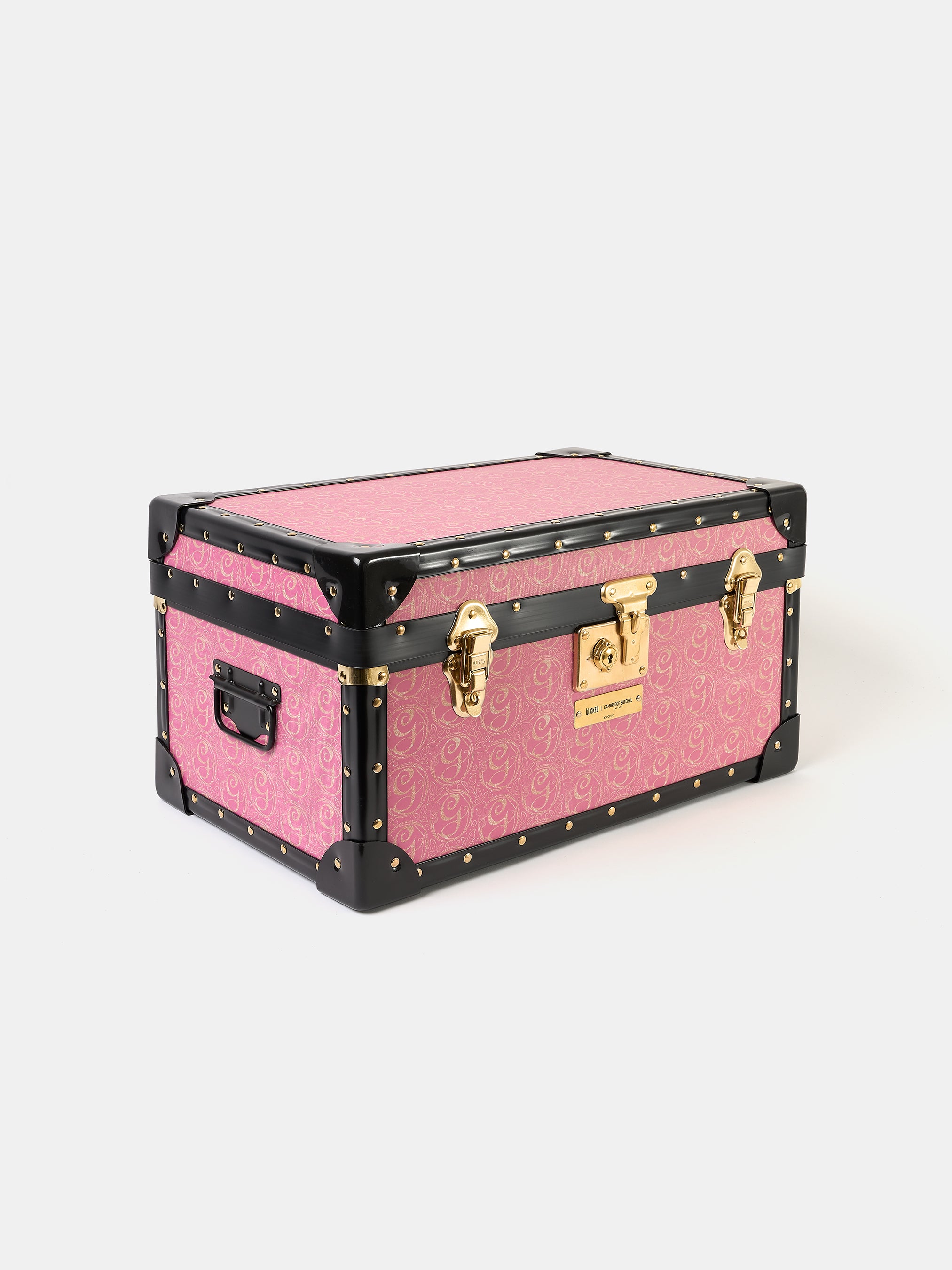 The Treasure Trunk - Popular Pink with 'G' Repeat Print
