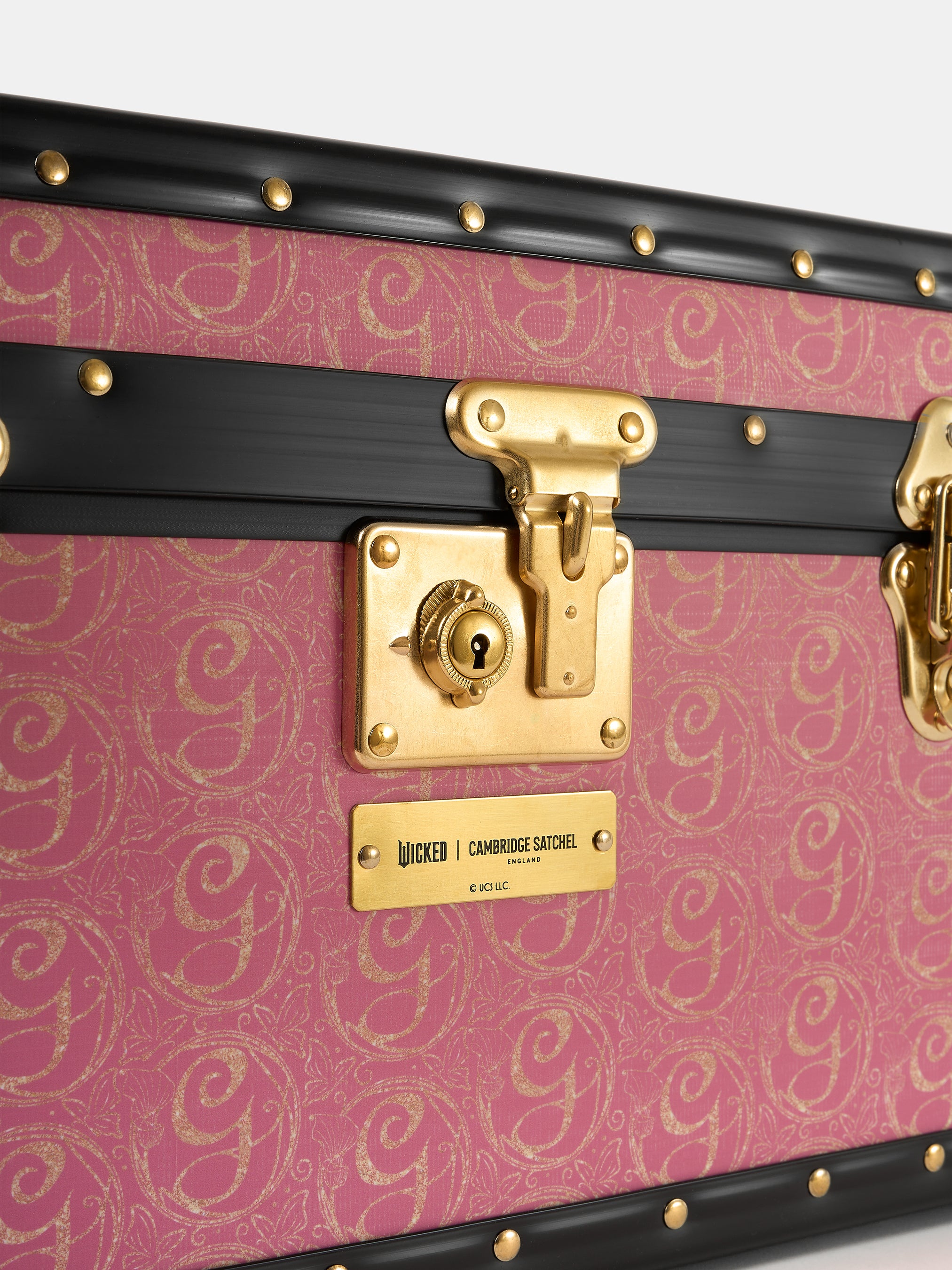 The Treasure Trunk - Popular Pink with 'G' Repeat Print