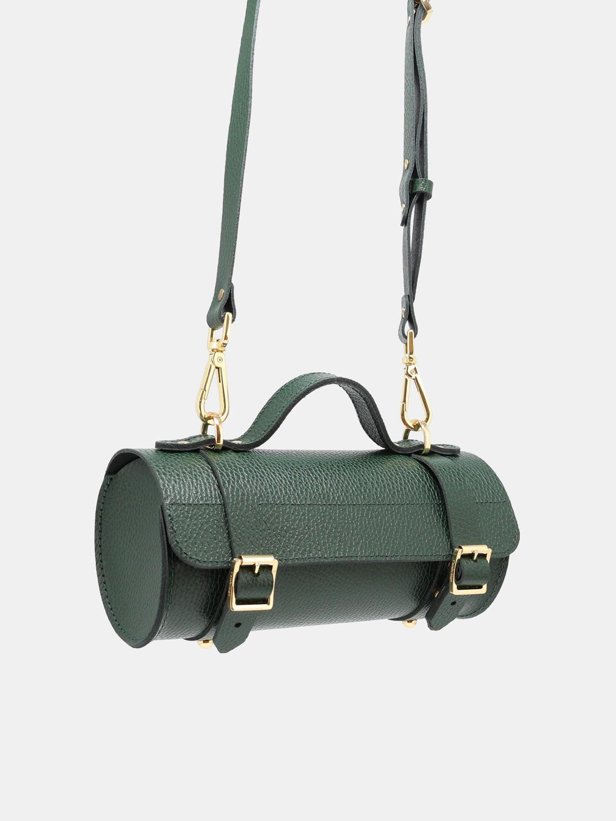 The Mini Bowls Bag - Racing Green Celtic Grain