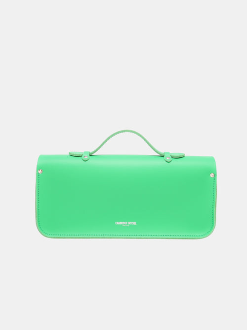 The Long Satchel - Bright Green