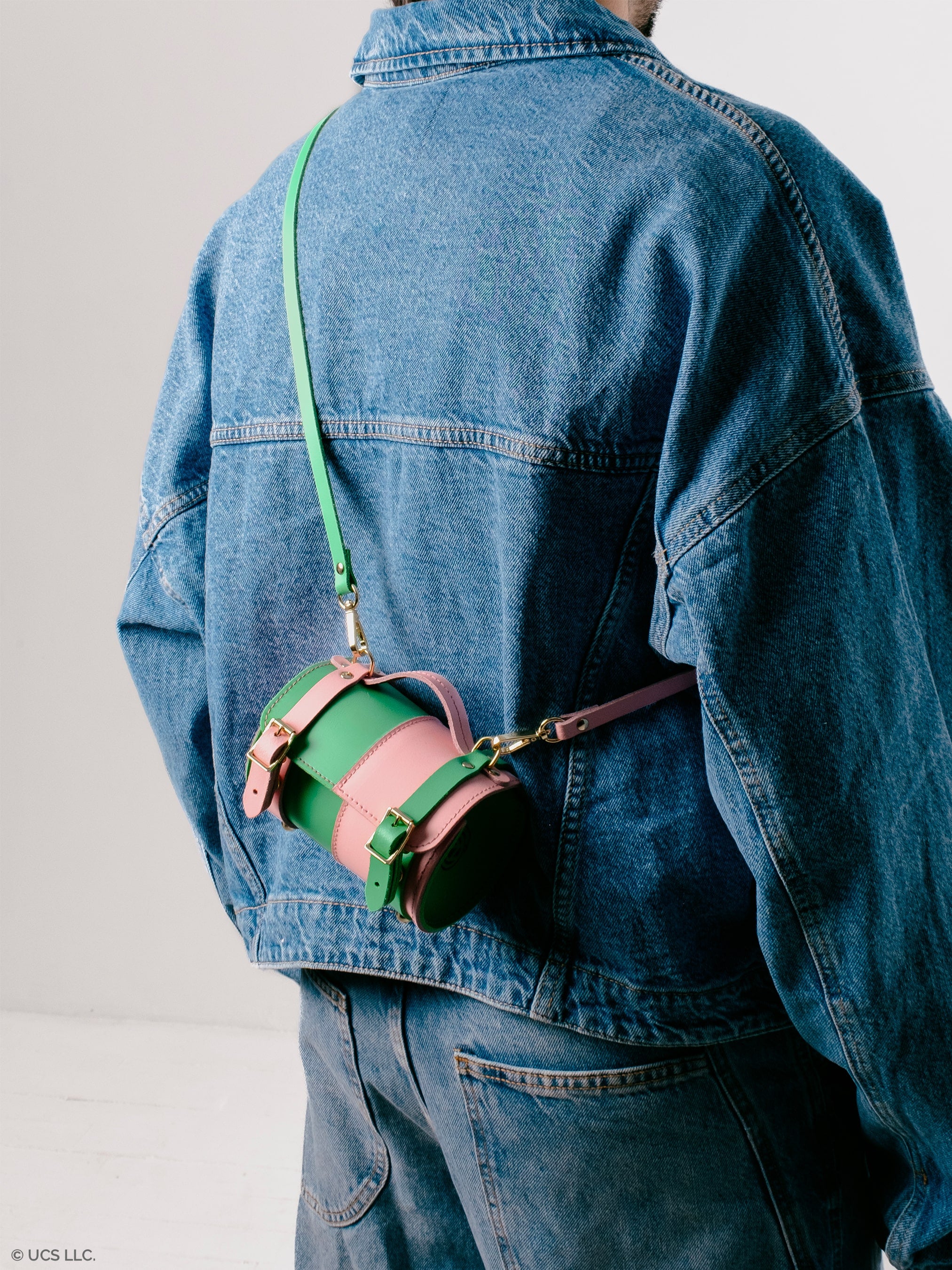 Bowls Micro Bag - Wicked Green and Popular Pink | Pink and Green Bag