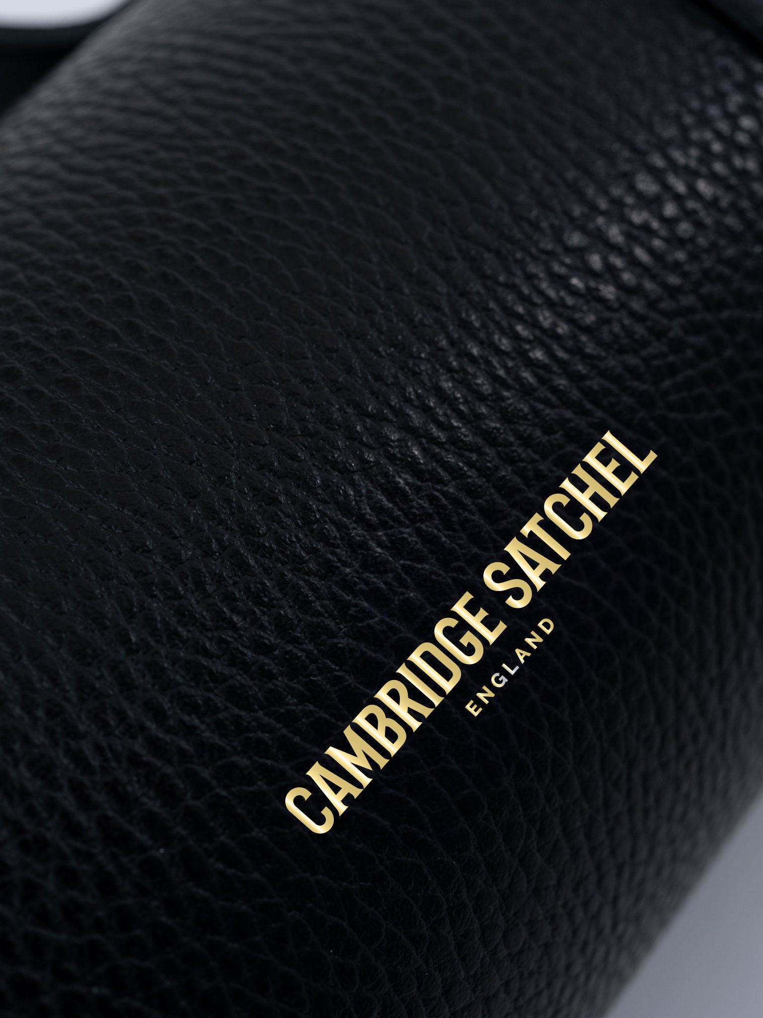 The Bowls Bag - Black Celtic Grain - Cambridge Satchel
