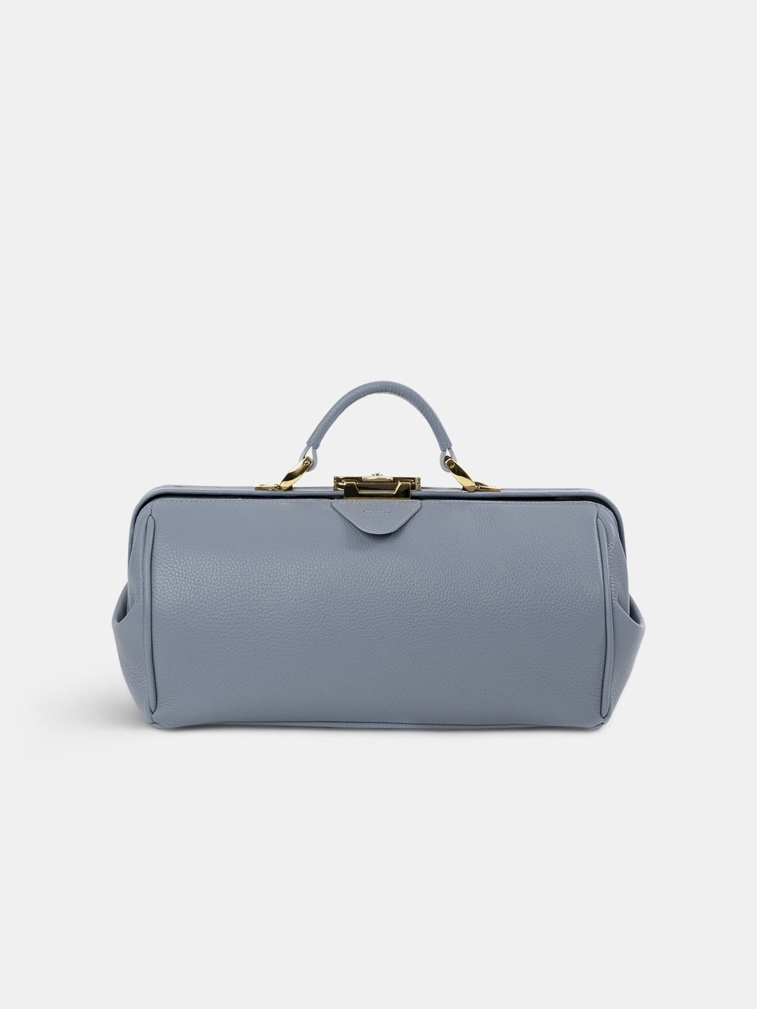 The Doctor's Bag - French Grey Calf Grain - Cambridge Satchel