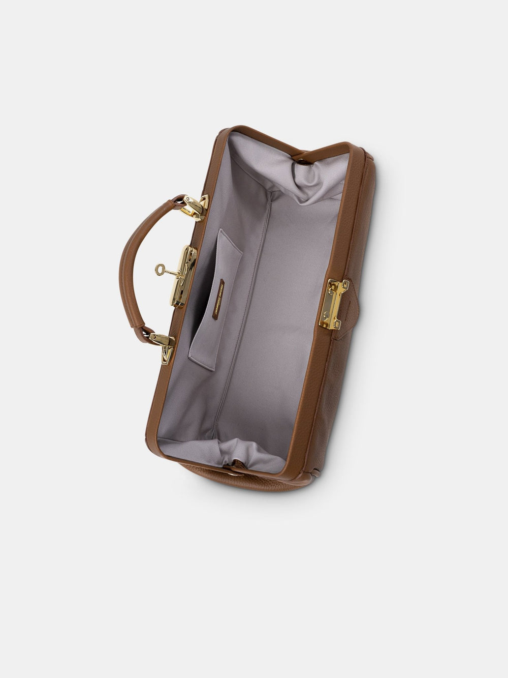 The Doctor's Bag - Havana Brown Calf Grain - Cambridge Satchel