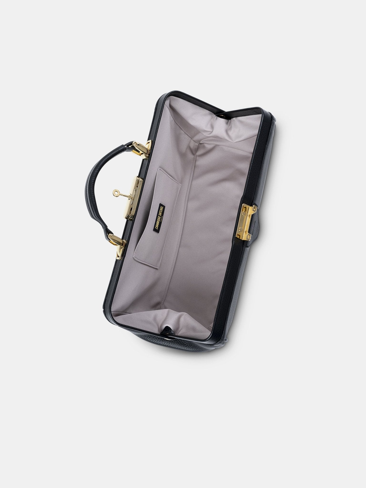 Doctor's Leather Handbag - Midnight | Cambridge Satchel