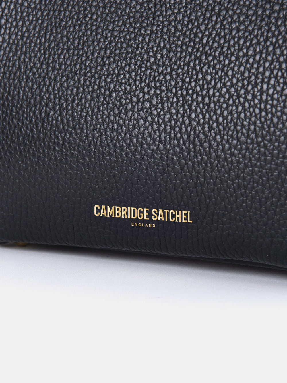 The Mini Sophie - Midnight Black Calf Grain