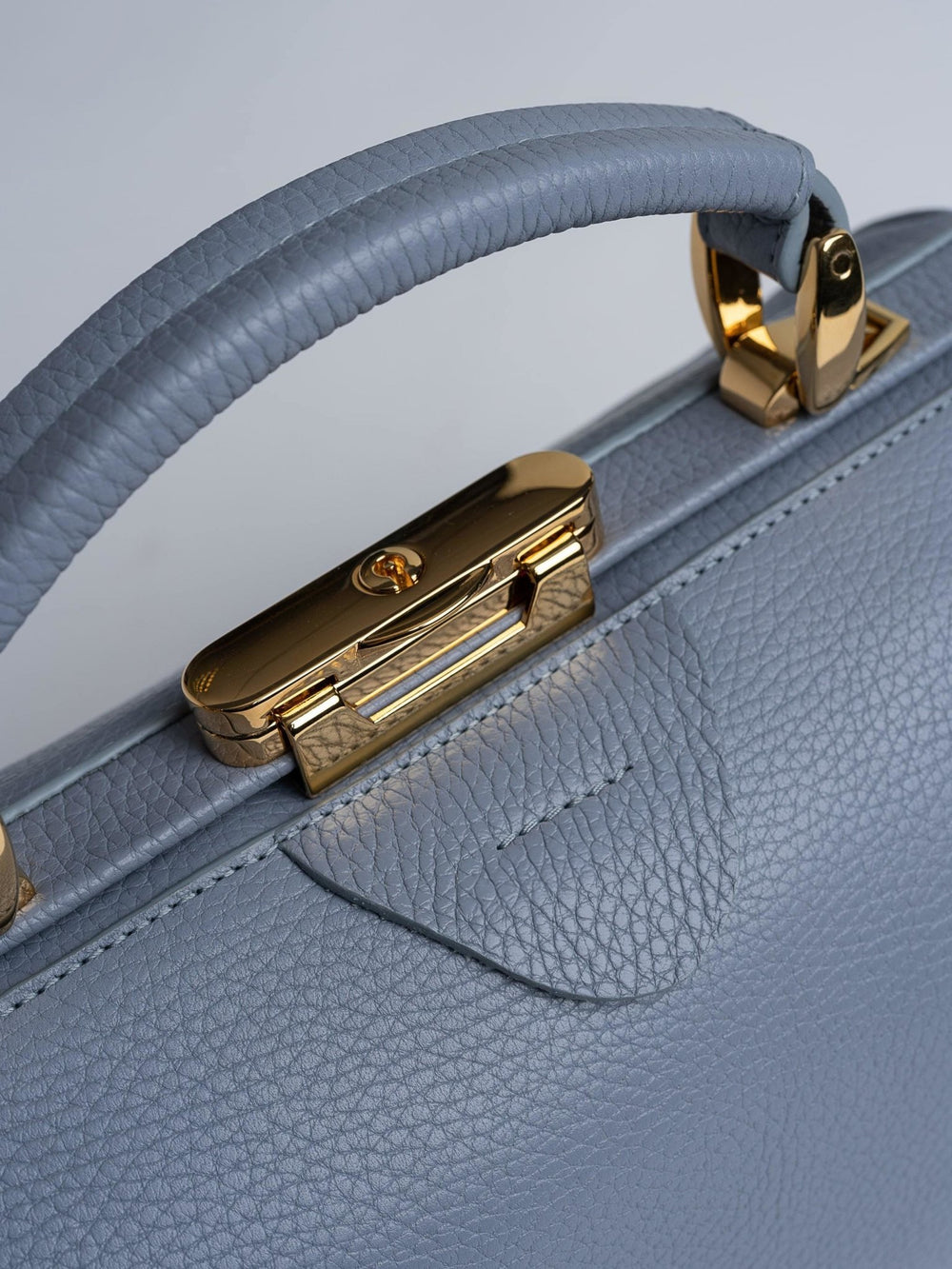 The Sophie - French Grey Calf Grain - Cambridge Satchel