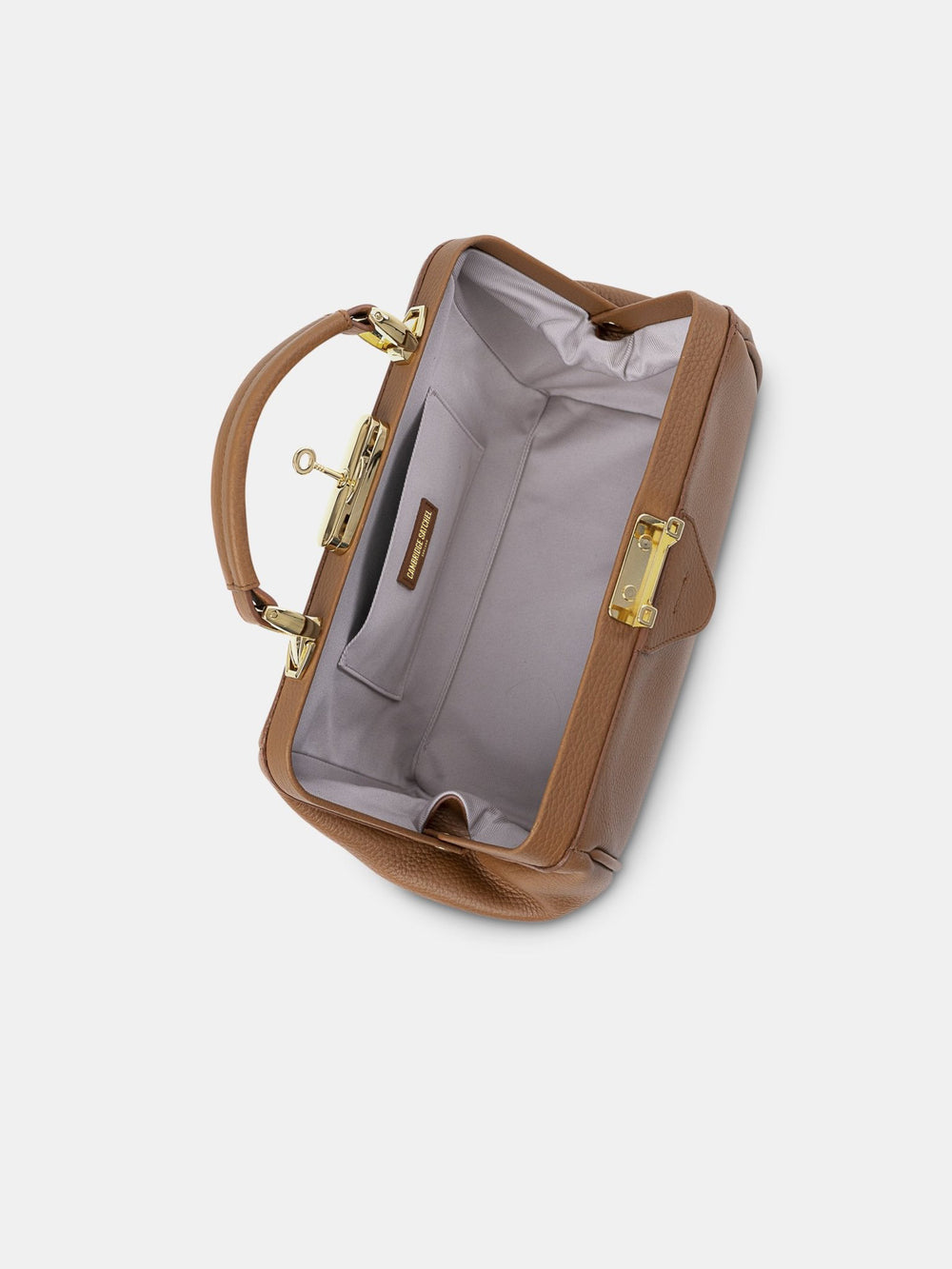 The Sophie - Havana Brown Calf Grain