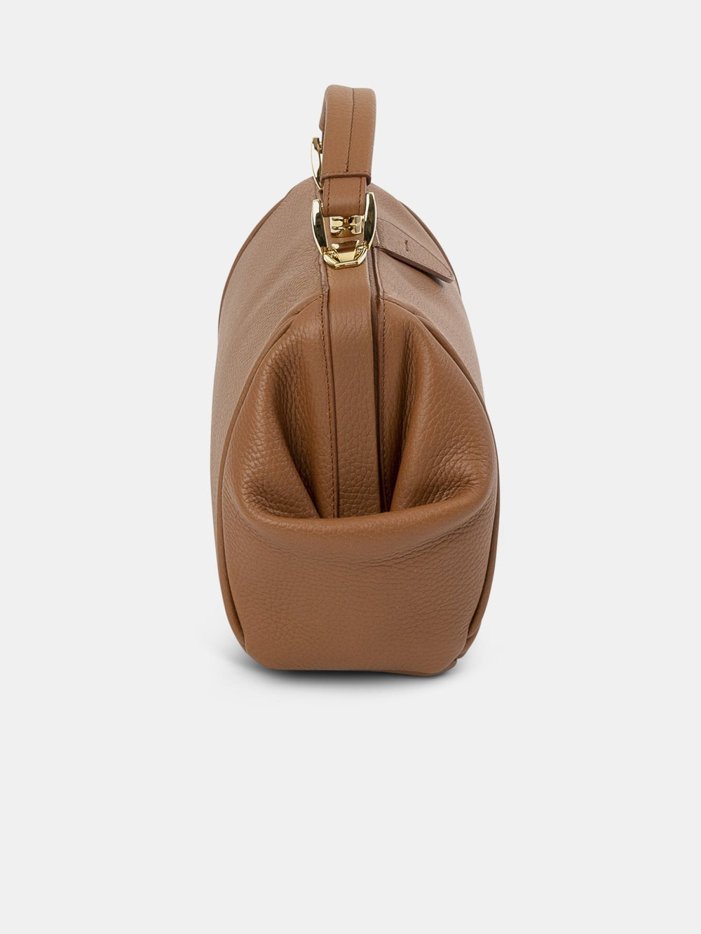 The Sophie - Havana Brown Calf Grain
