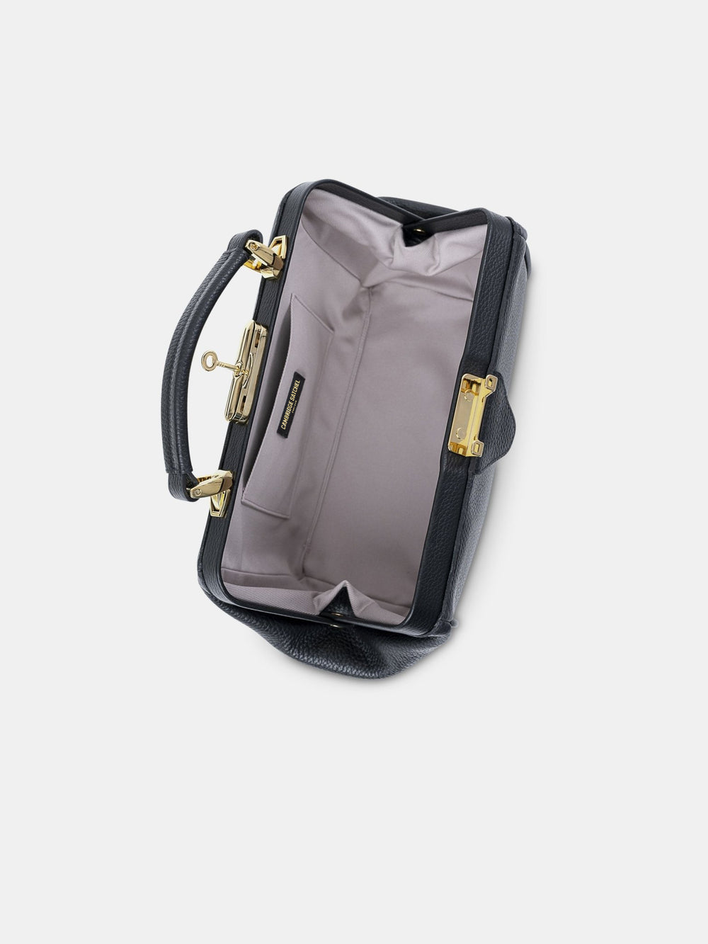 The Sophie - Midnight Black Calf Grain - Cambridge Satchel