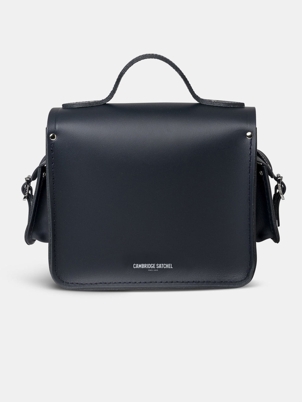 The Traveller - Clay, Oxblood & Navy - Cambridge Satchel