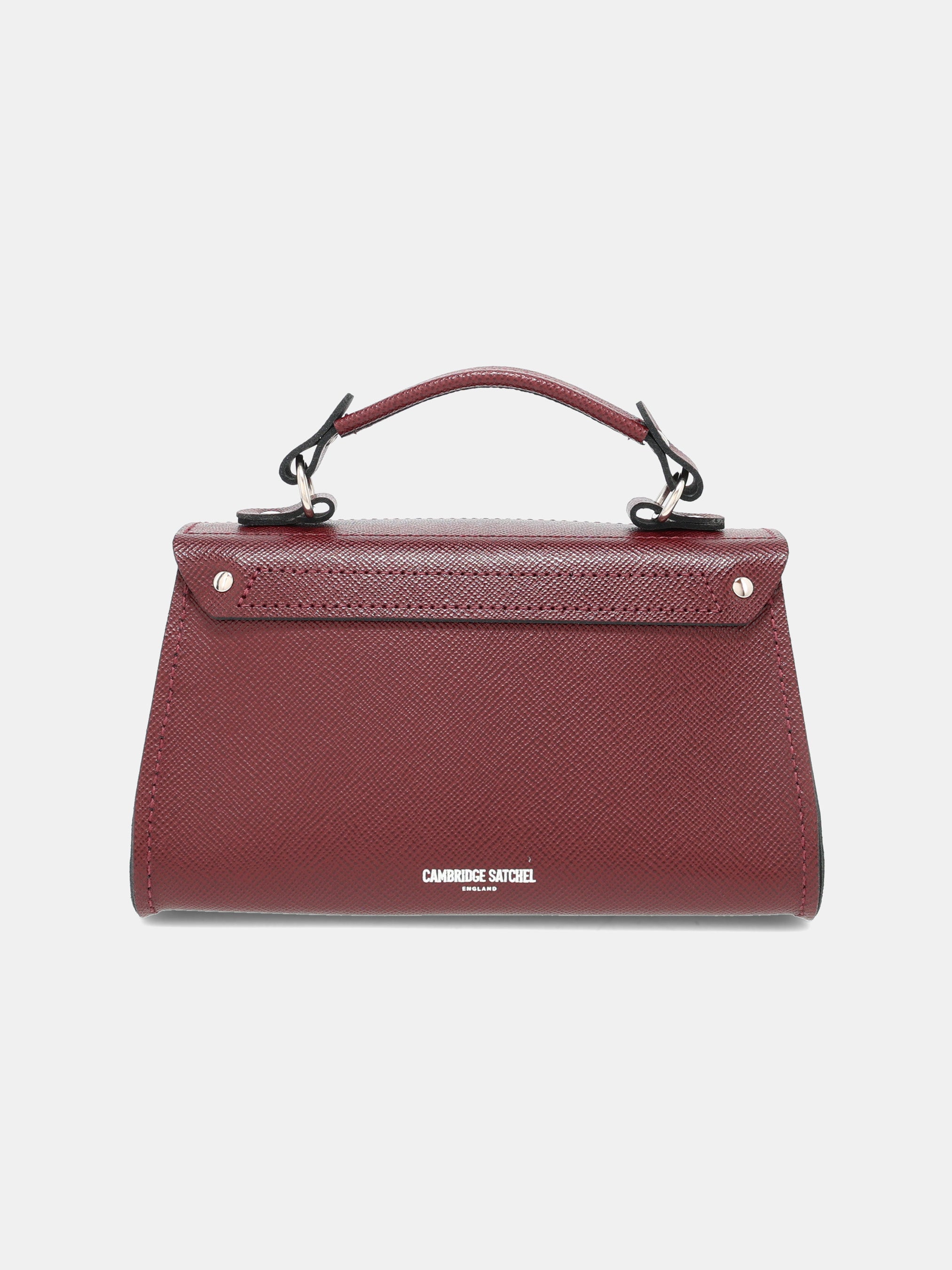The Mini Daisy - Oxblood Saffiano