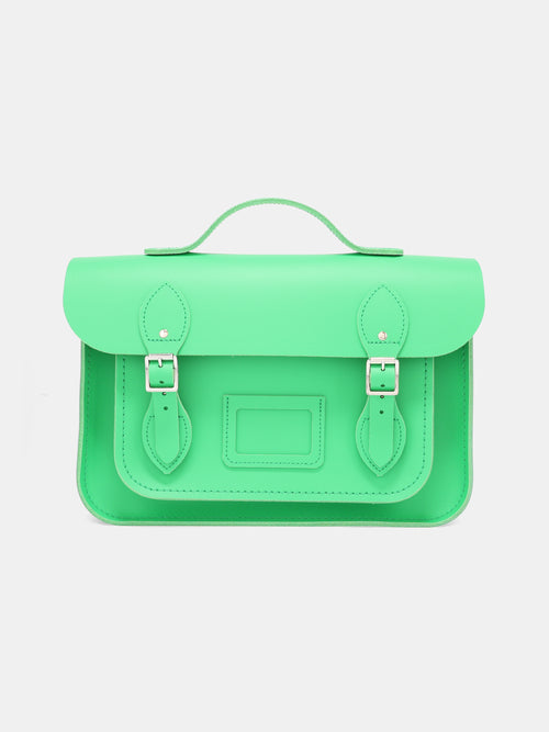 The 13 Inch Batchel - Bright Green