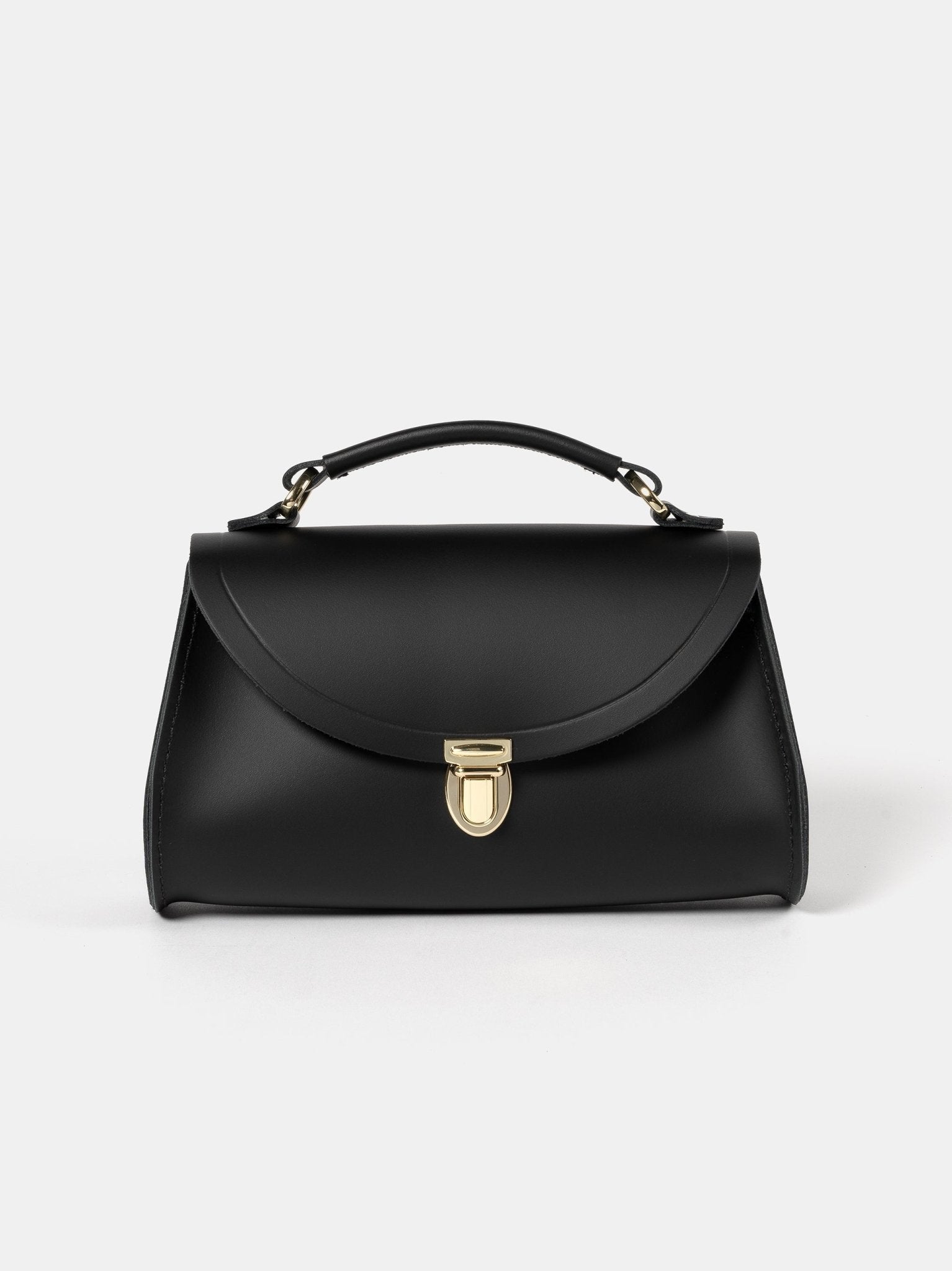 The Mini Poppy - Black & Gold - Cambridge Satchel