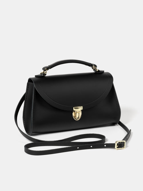 The Mini Poppy - Black & Gold - Cambridge Satchel