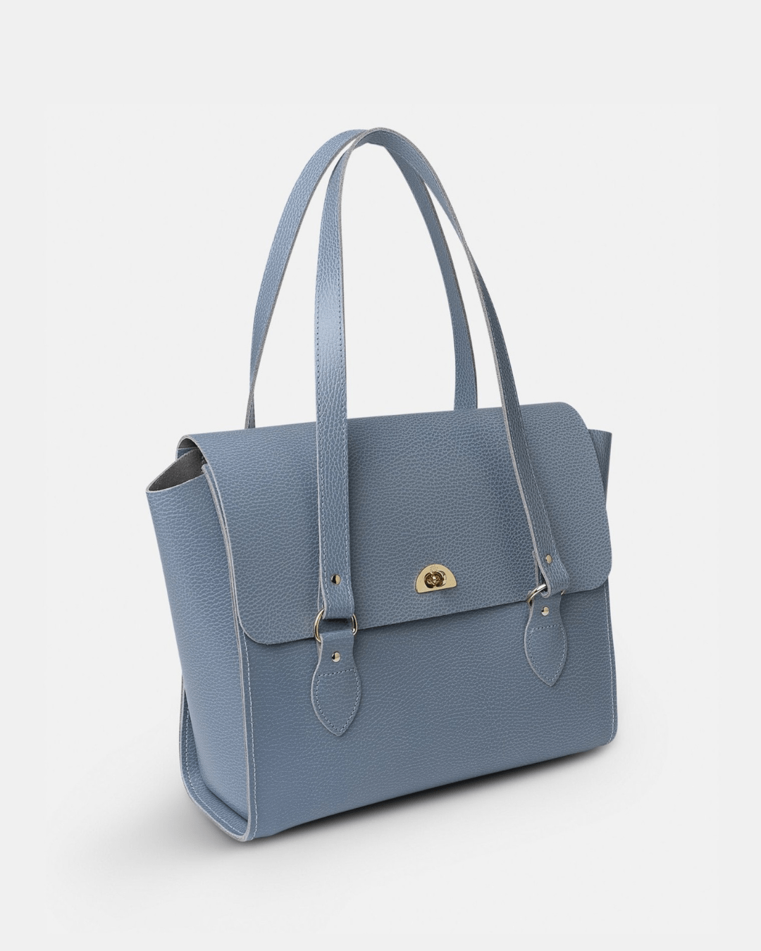 The Emily - French Grey Celtic Grain - Cambridge Satchel