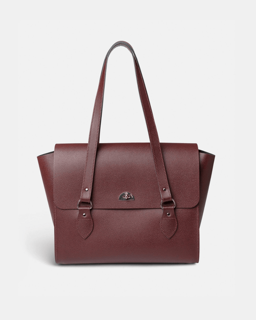 The Emily - Oxblood Saffiano - Cambridge Satchel