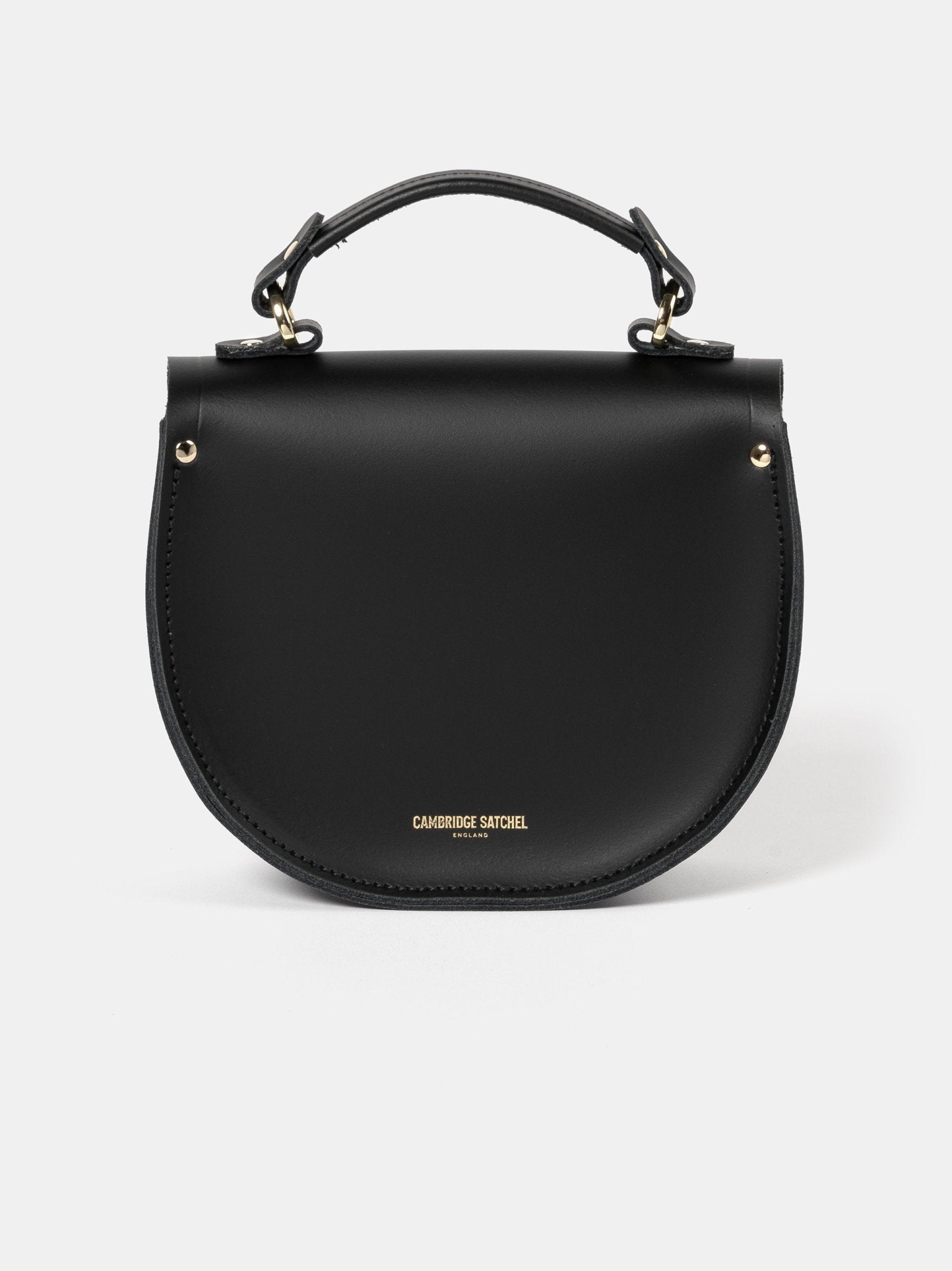 Isla Crossbody - Black & Gold | Cambridge Satchel