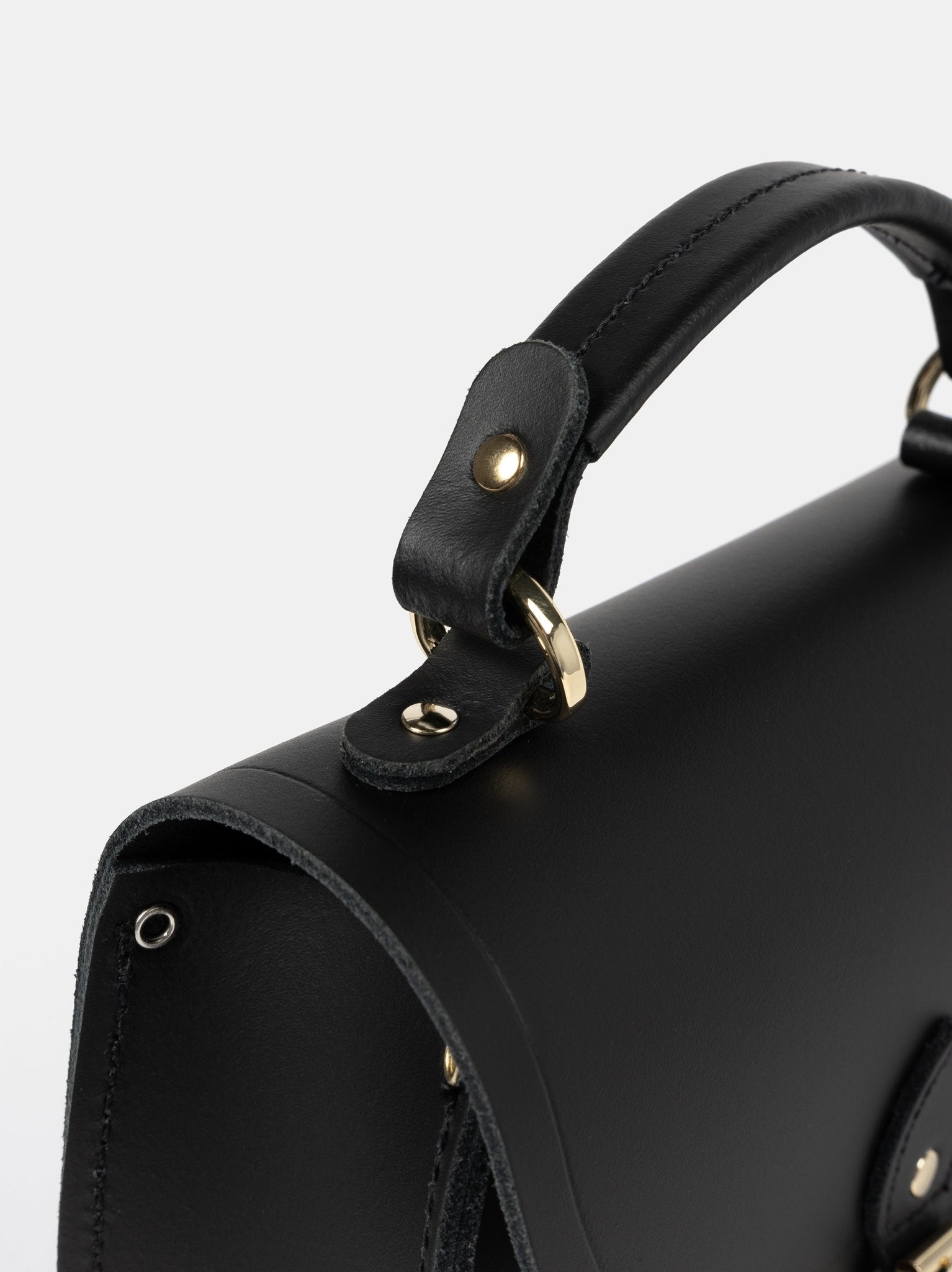 The Isla - Black & Gold - Cambridge Satchel