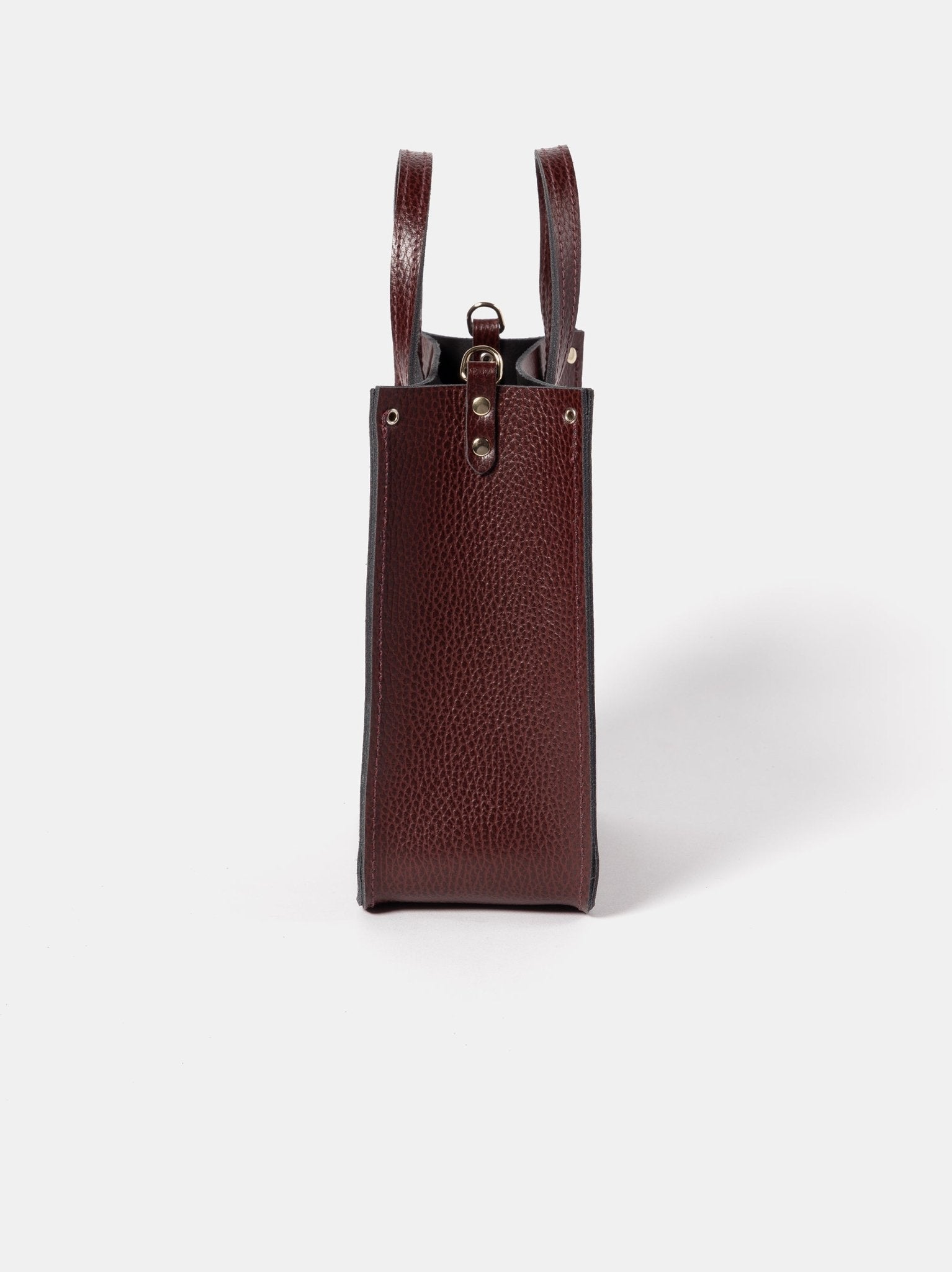 The Mini Tote - Oxblood Celtic Grain - Cambridge Satchel