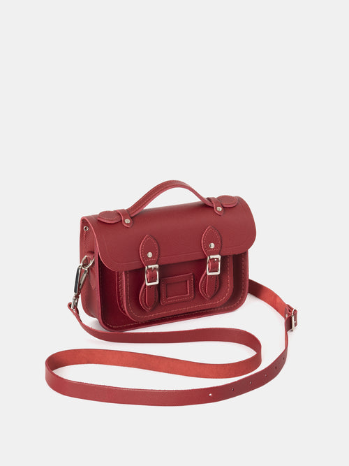 The Mini - Red Saffiano