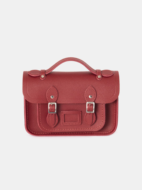 The Mini - Red Saffiano