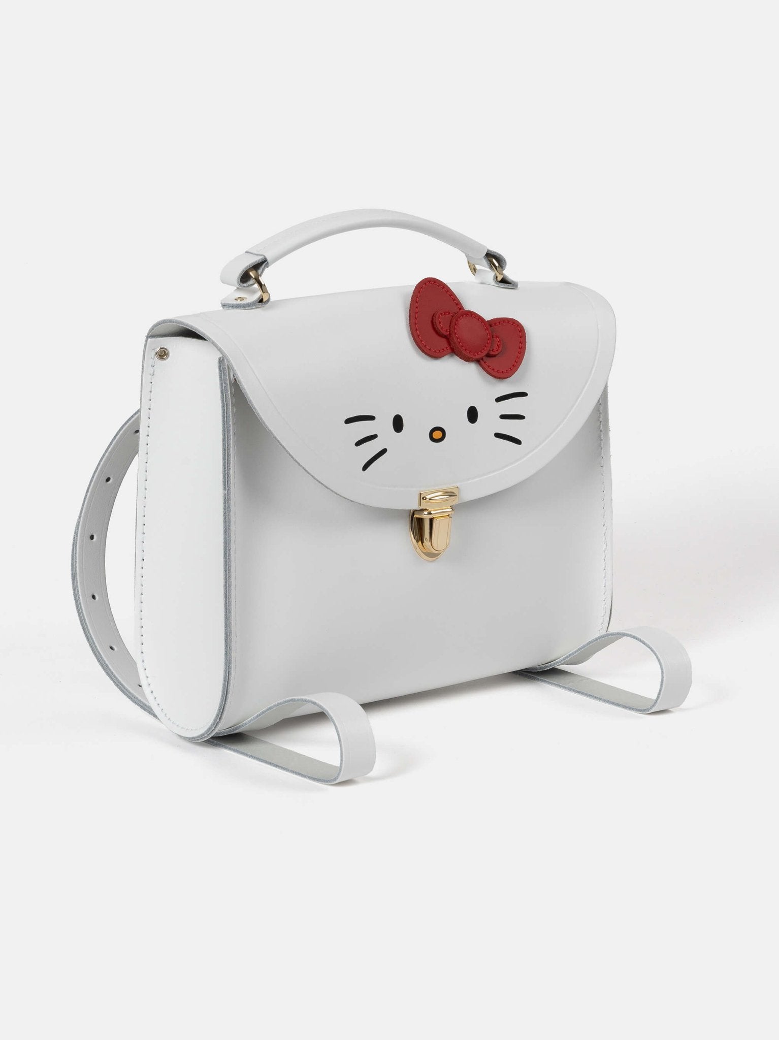 The Hello Kitty Poppy Backpack - Brilliant White - Cambridge Satchel