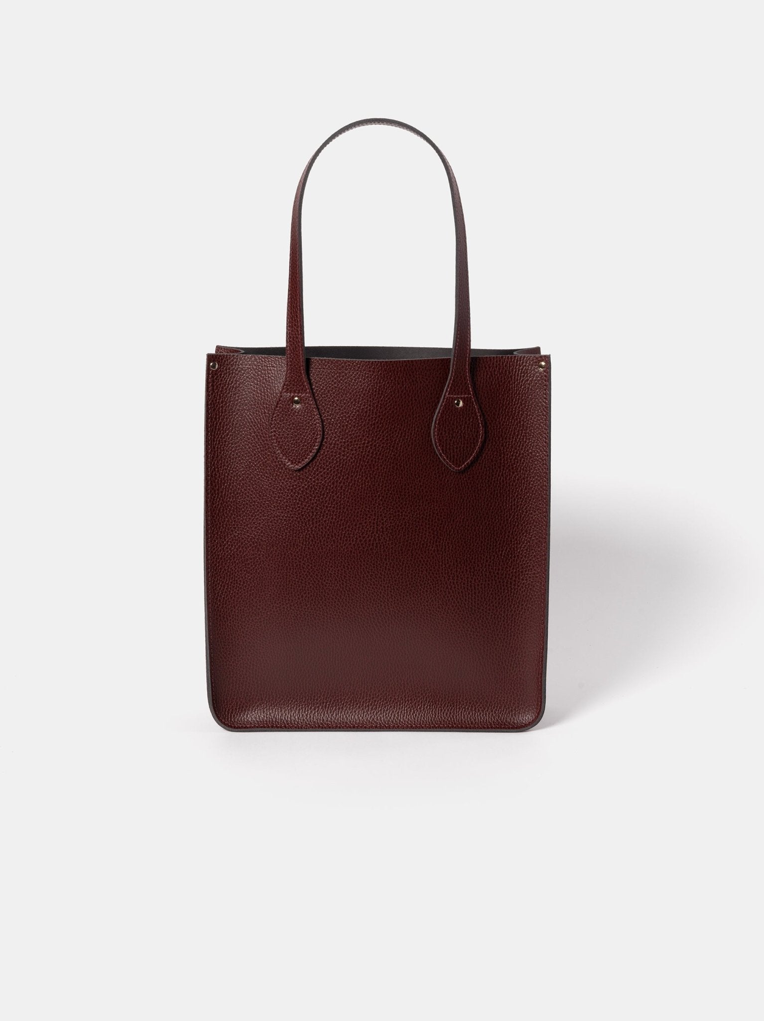 The Tote - Oxblood Celtic Grain - Cambridge Satchel