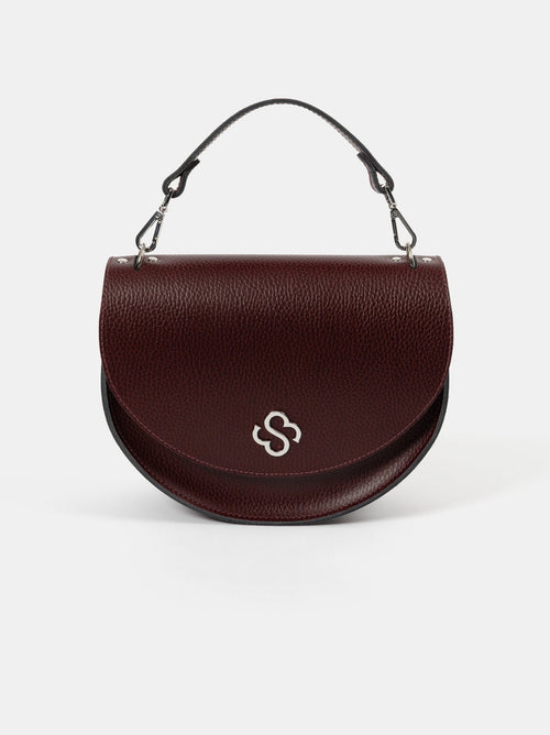 The Kate - Oxblood Celtic Grain - Cambridge Satchel