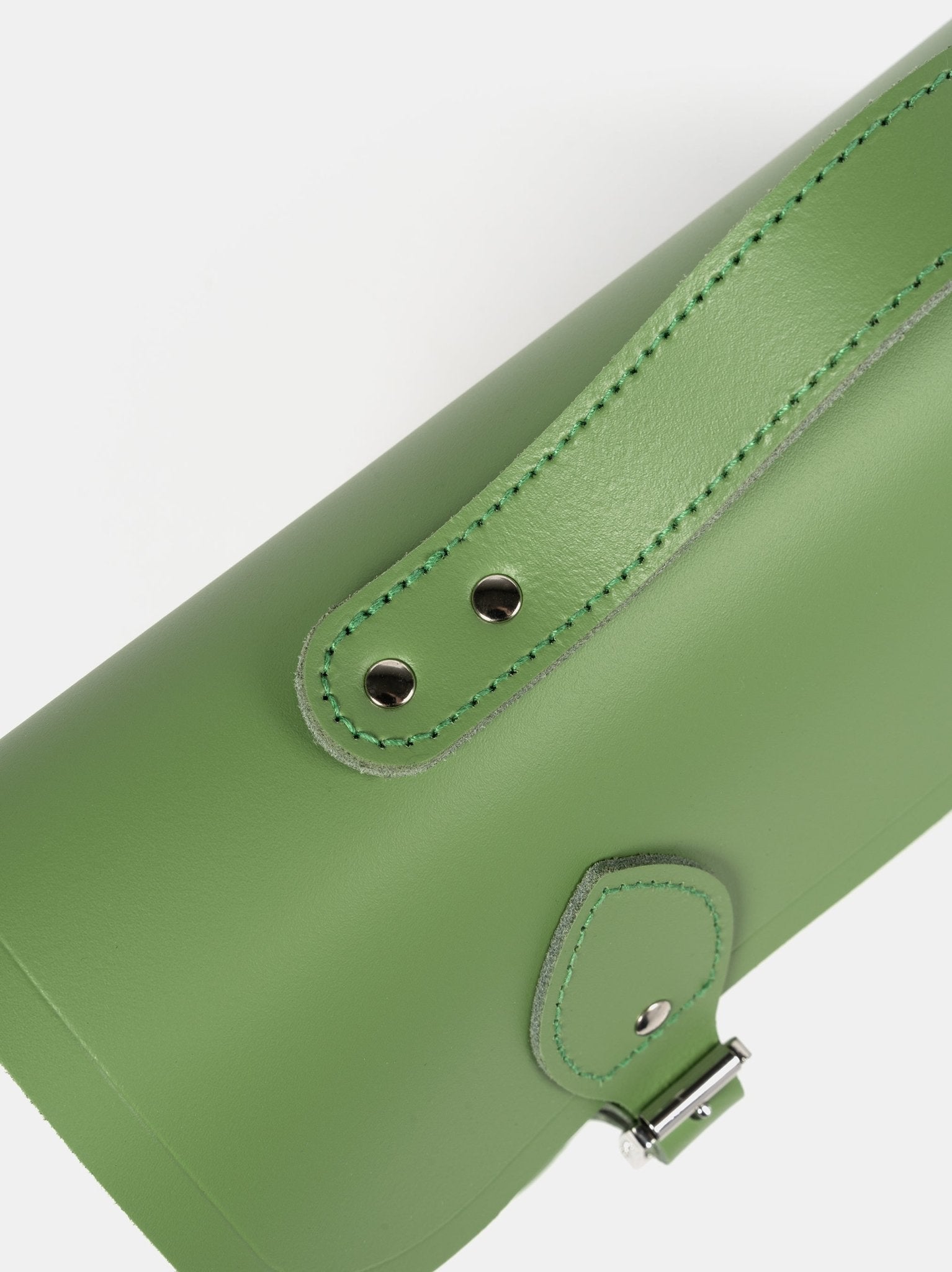 The 13 Inch Batchel - Heather Green - The Cambridge Satchel Co.